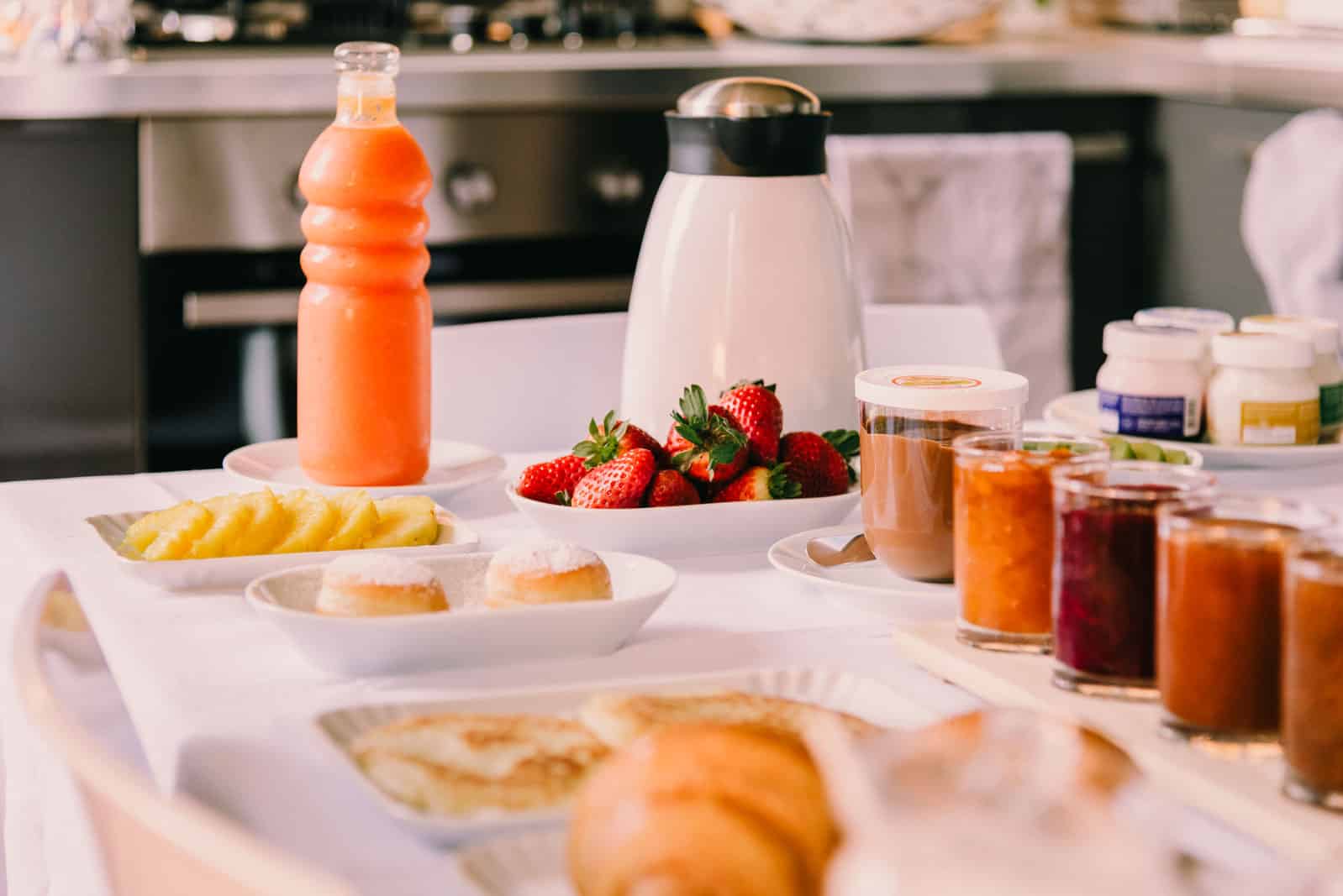 Breakfast at Bed and Breakfast in Ambivere