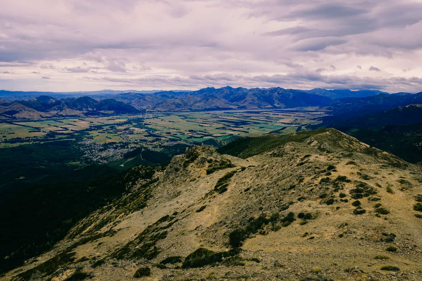 Hanmer Springs on top of Mount Isobel