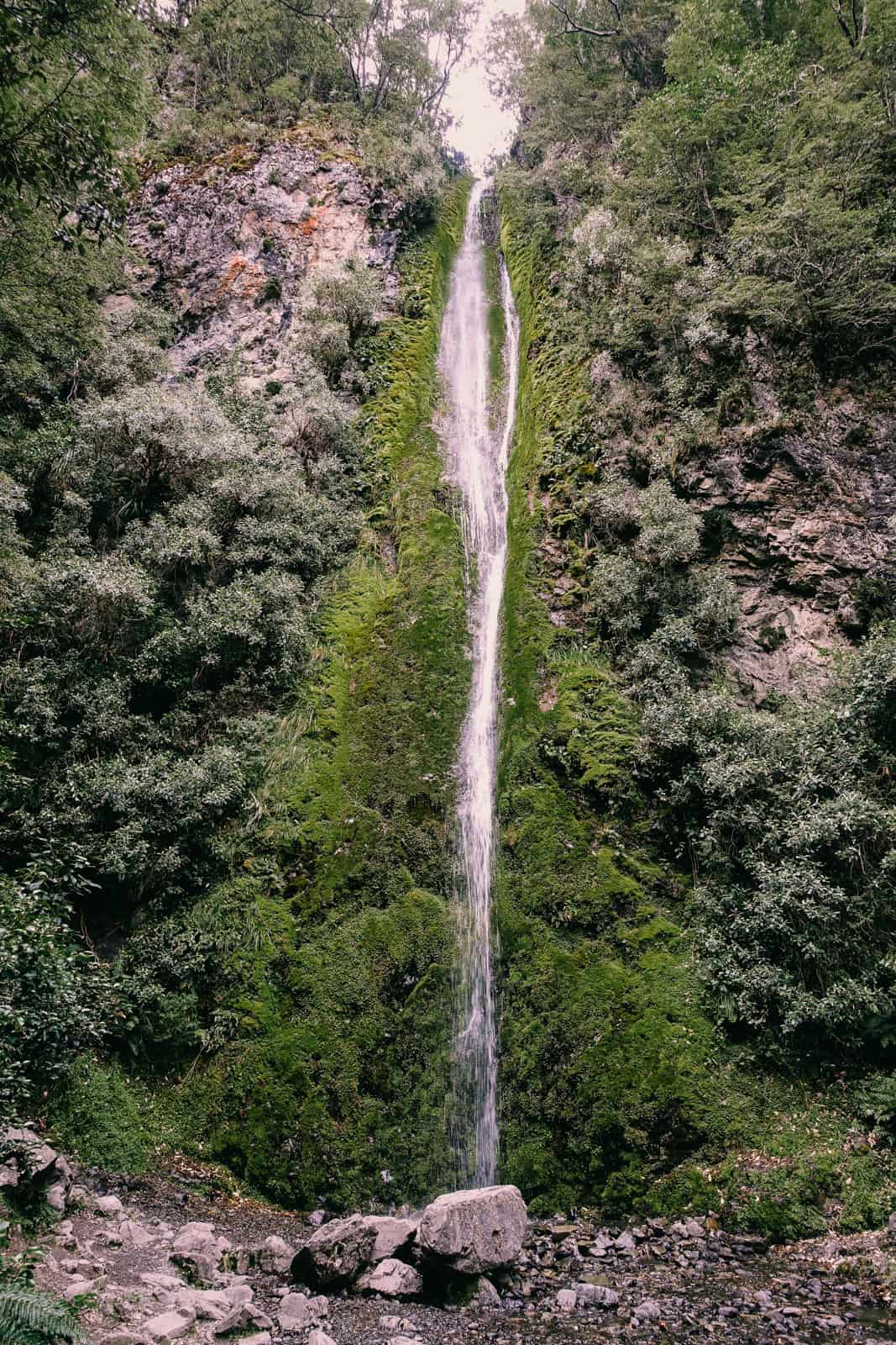 New Zealand Hanmer Springs Waterfall