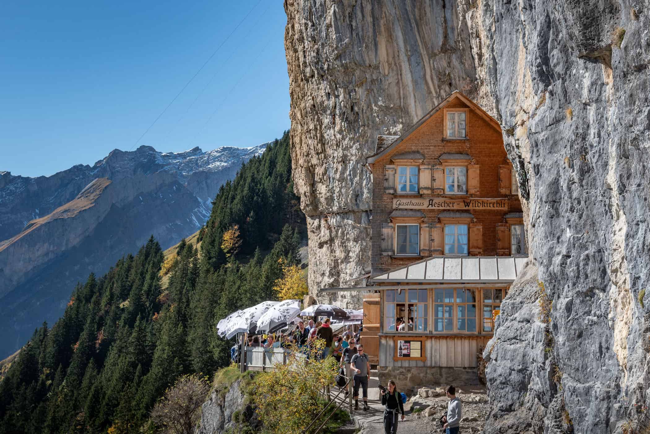 hiking Hut Aescher Wildkirchli