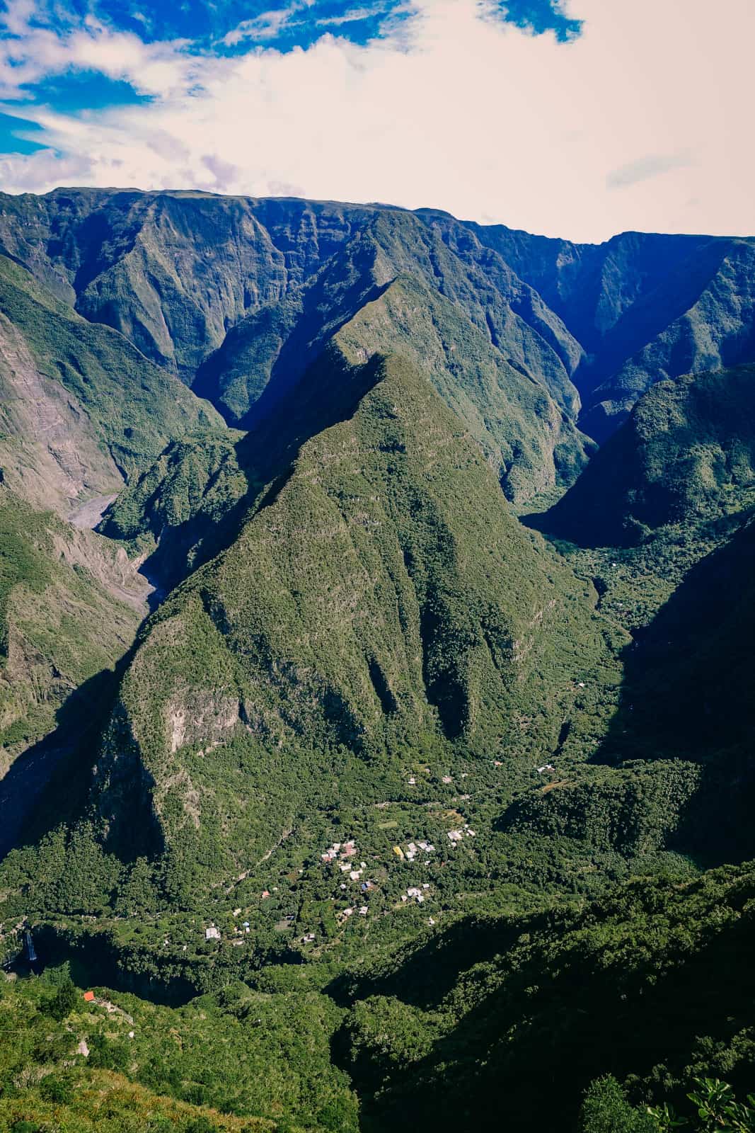 Reunion island Belvedere of Bois Court