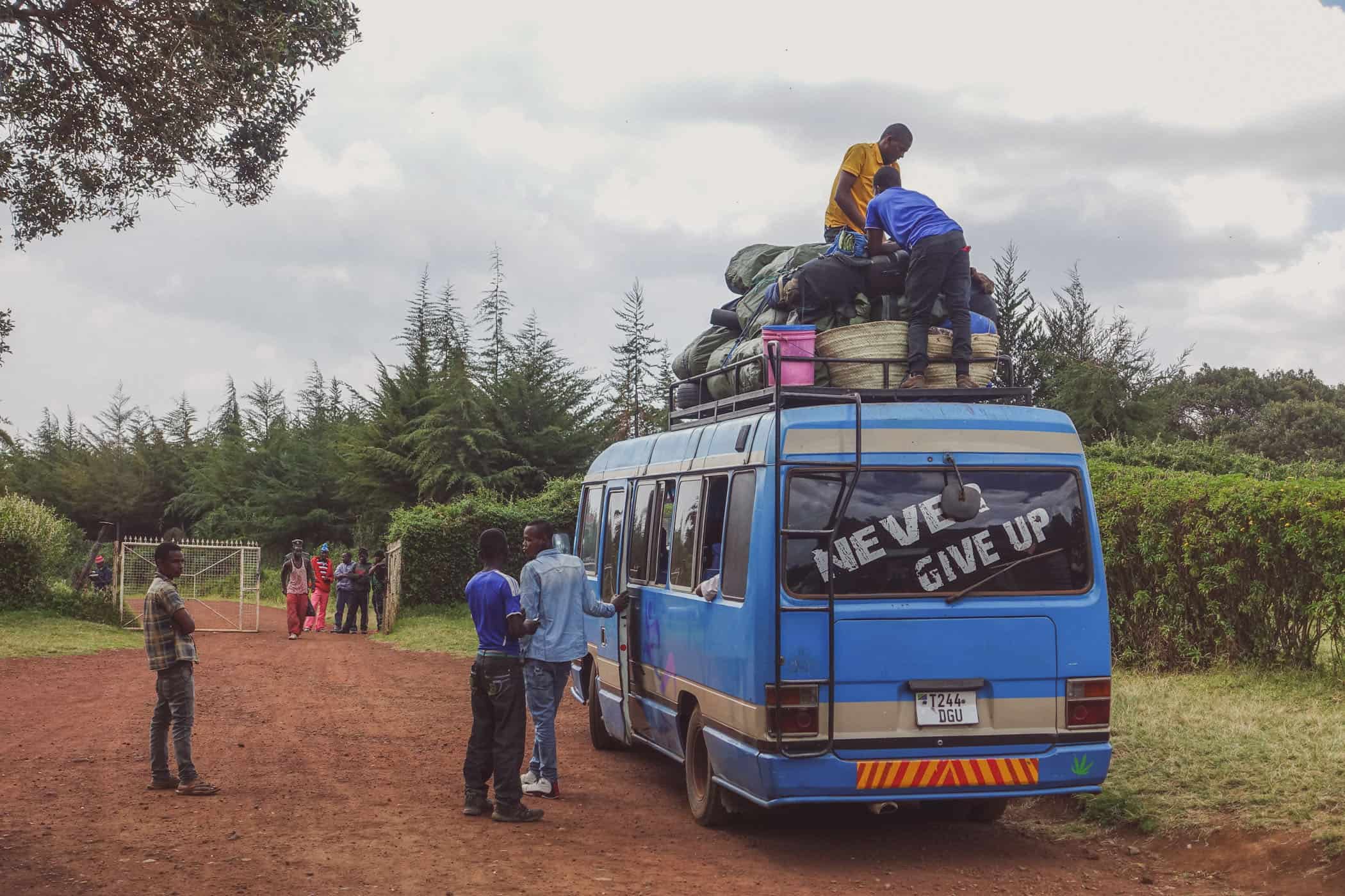 Kilimanjaro hike Lemosho route