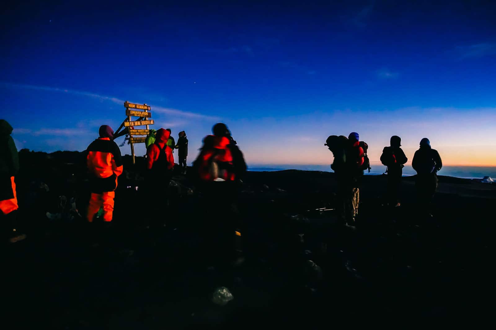Kilimanjaro hike Lemosho route summit