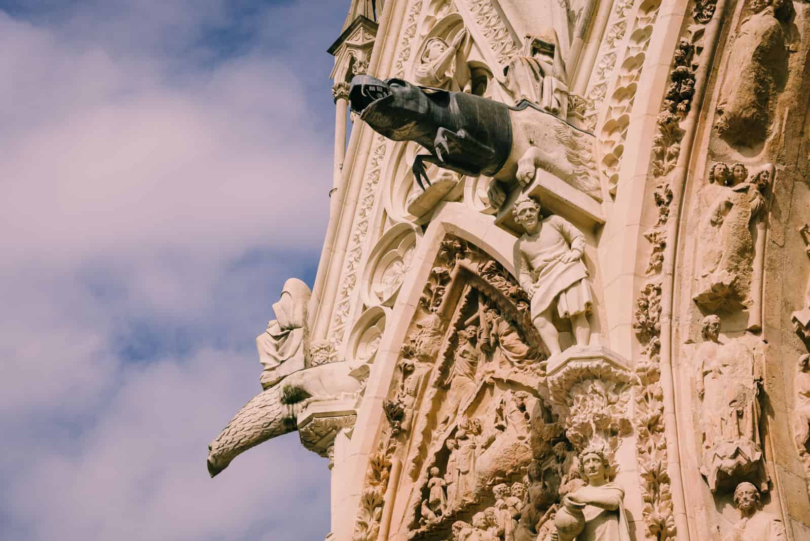 Reims inside cathedral
