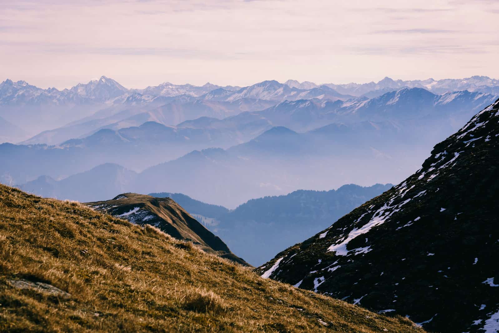 hiking Pizol four lakes