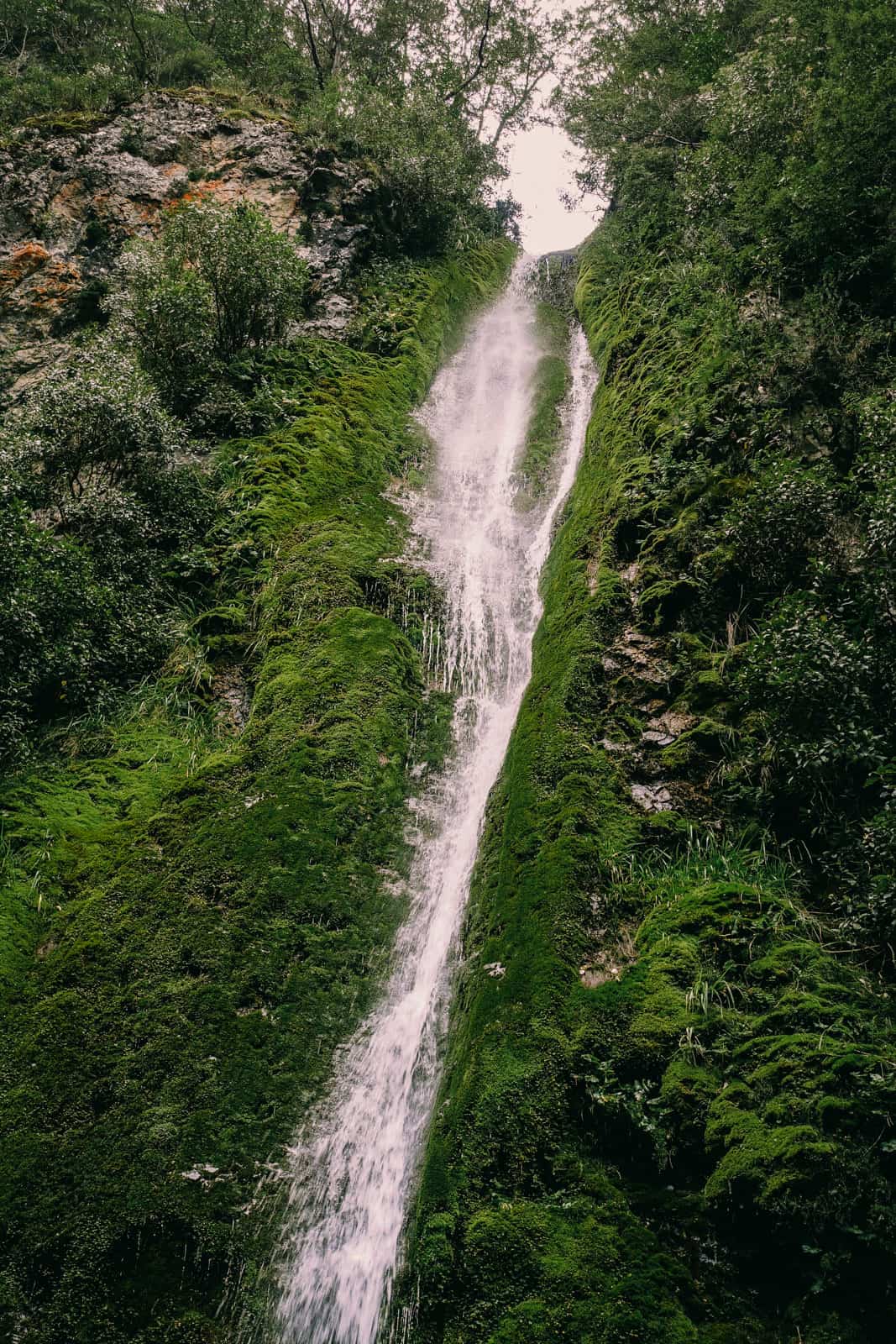New Zealand Hanmer Springs Waterfall