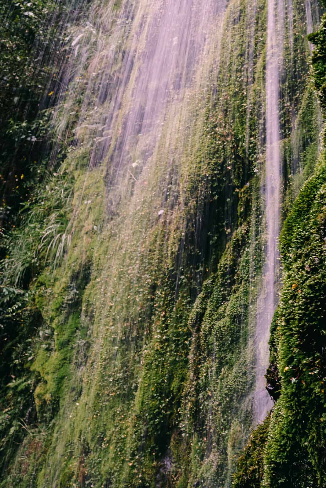 New Zealand Hanmer Springs Waterfall