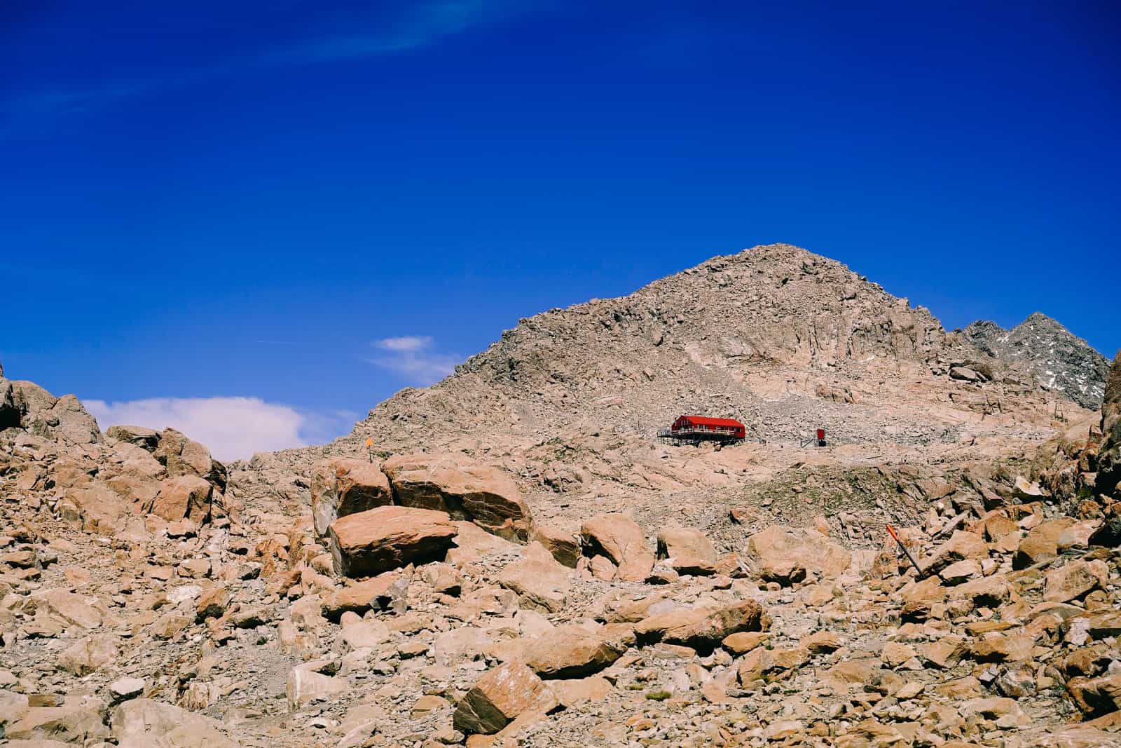 New Zealand Mount Cook National Park, Muller hut, hike