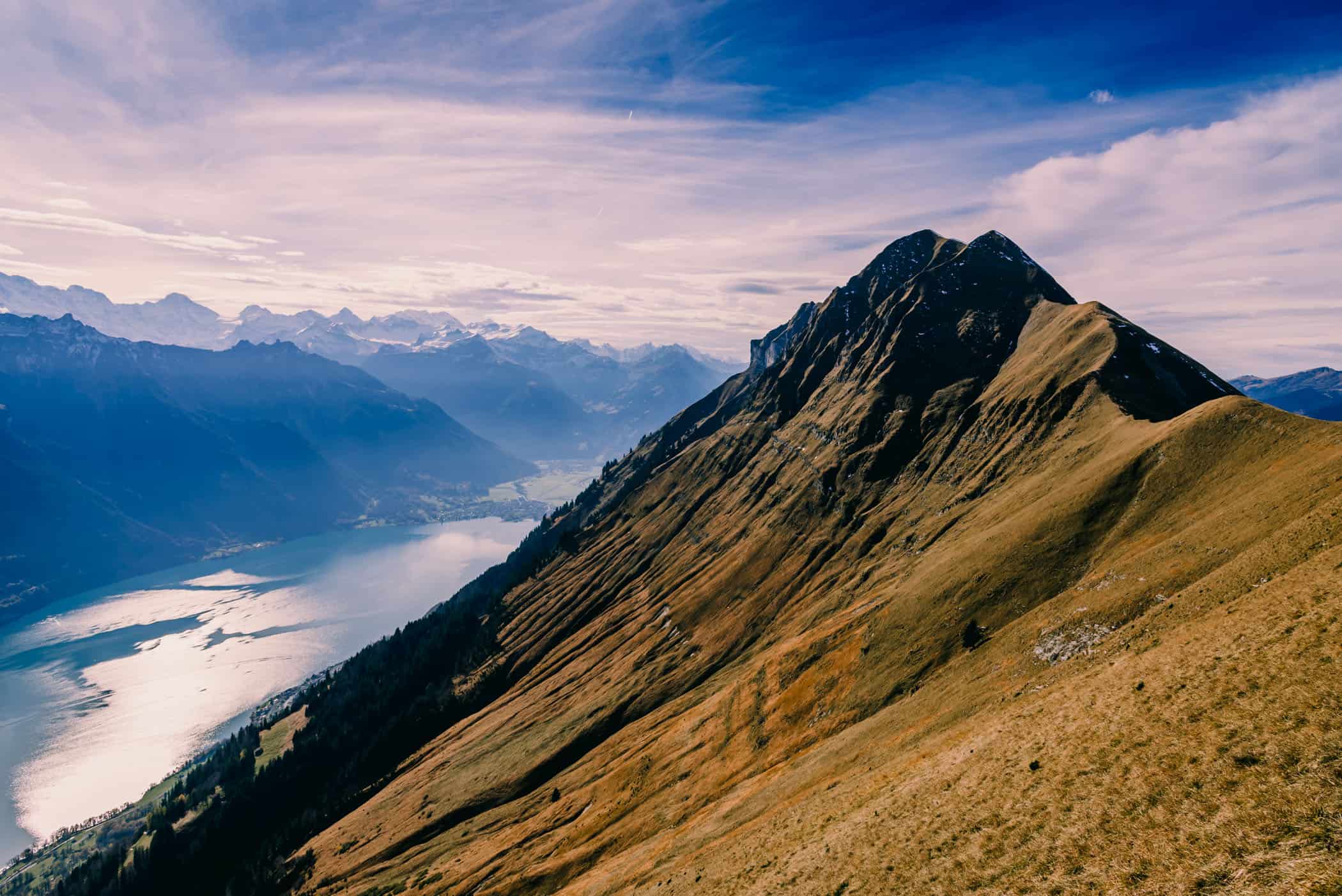 Hiking Augstmatthorn Riedergrat