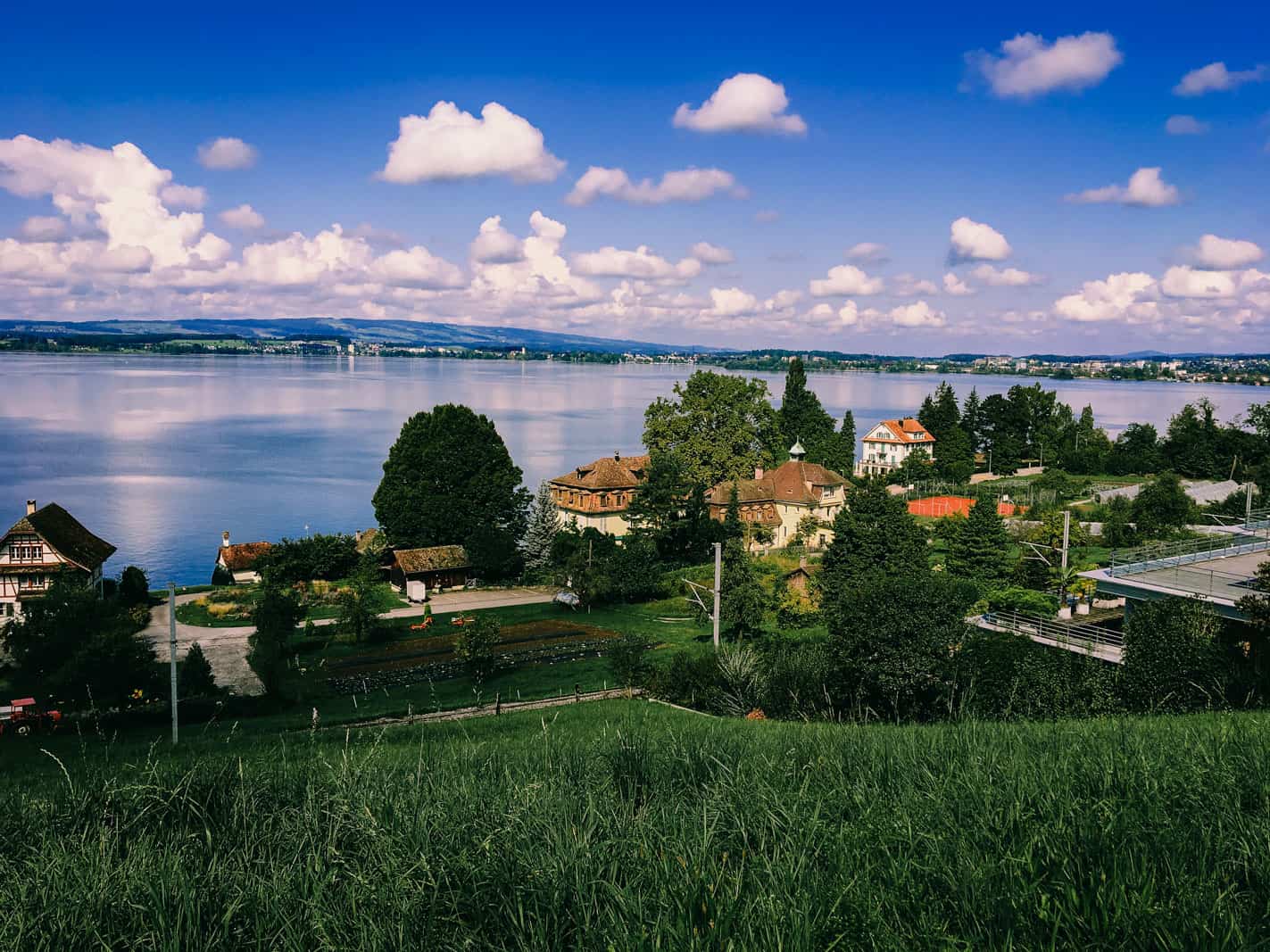 Lake Zug bike ride