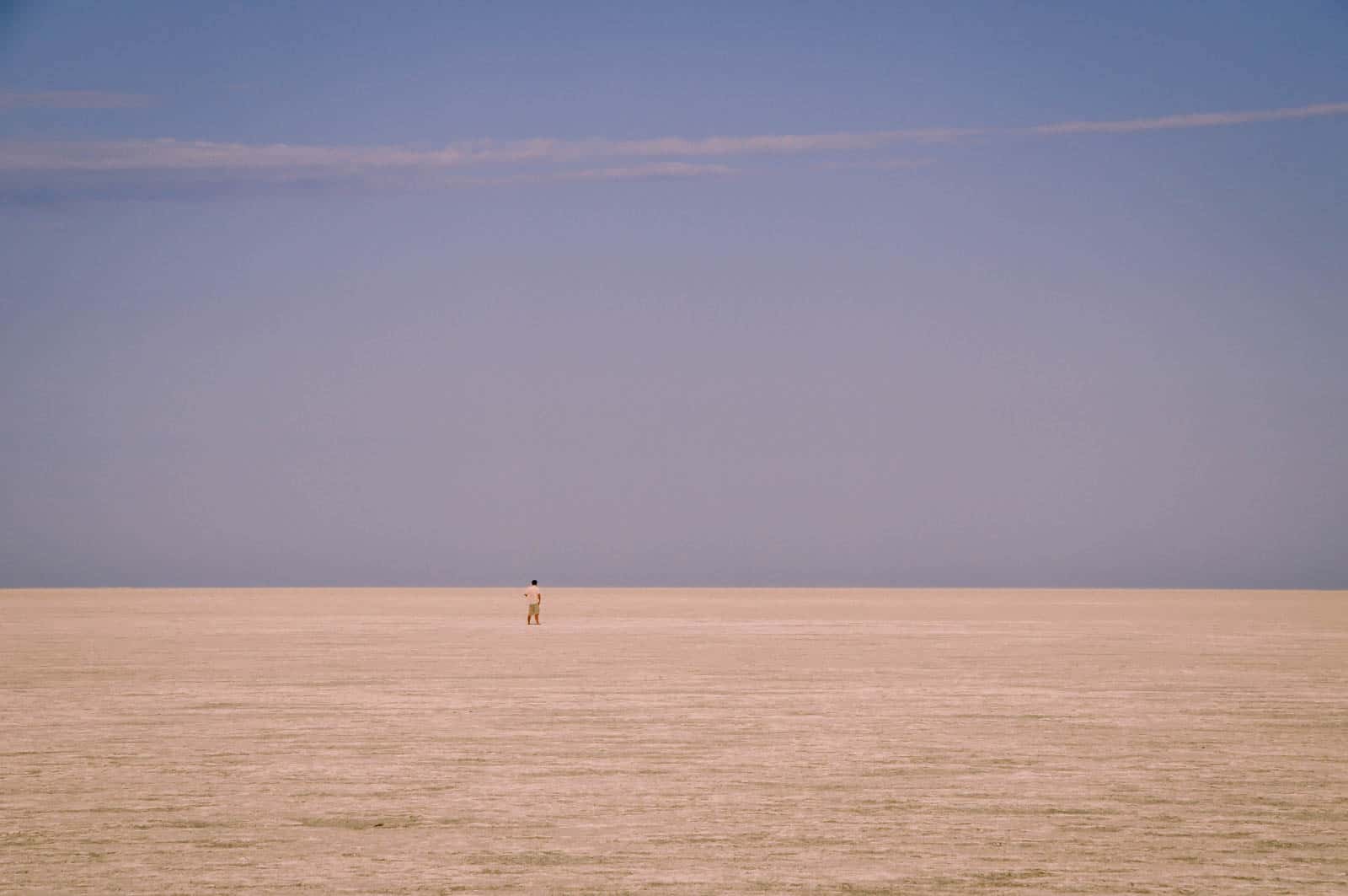 namibia etosha national park salt pan