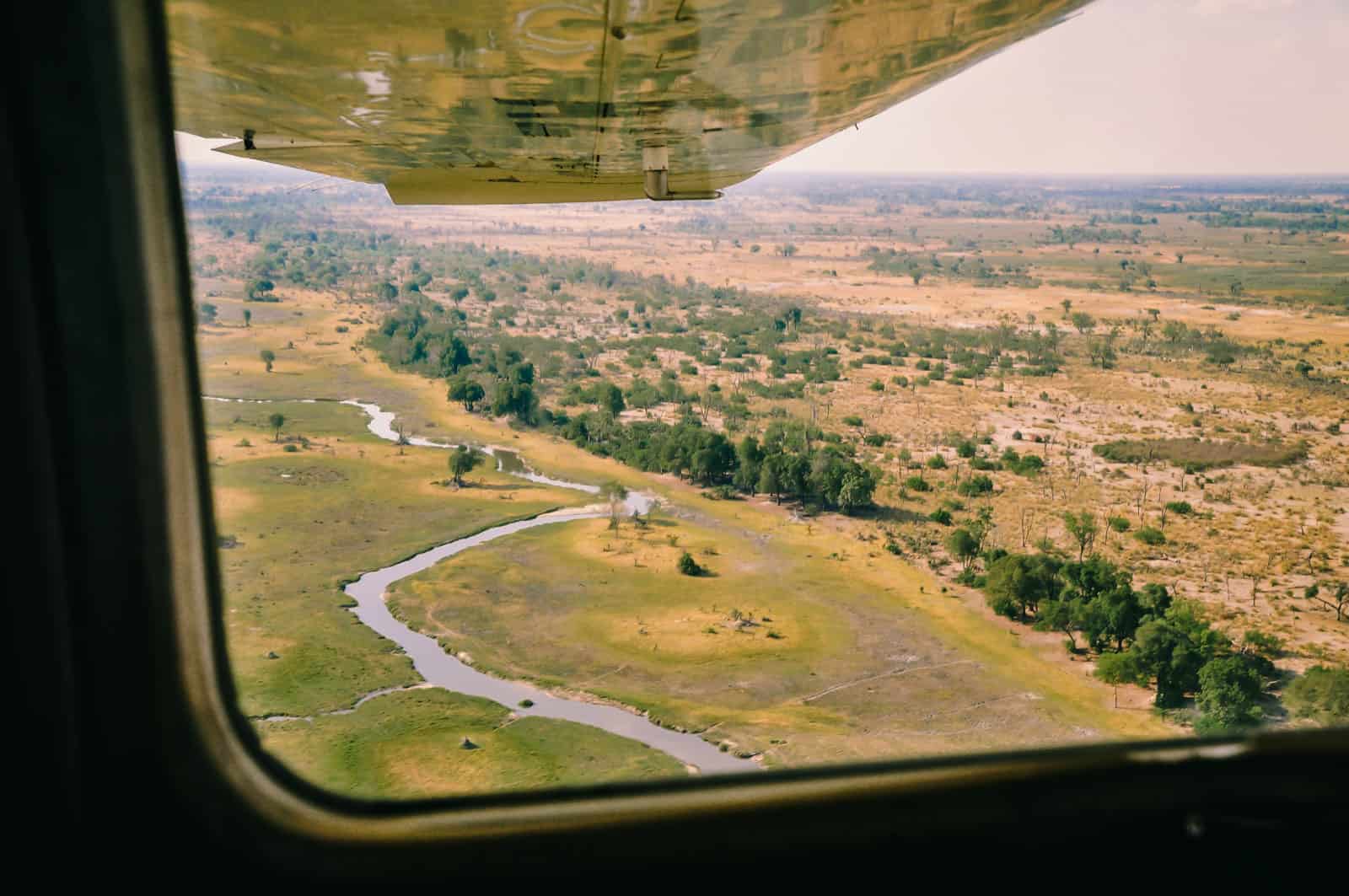 Botsuana okavango air safari