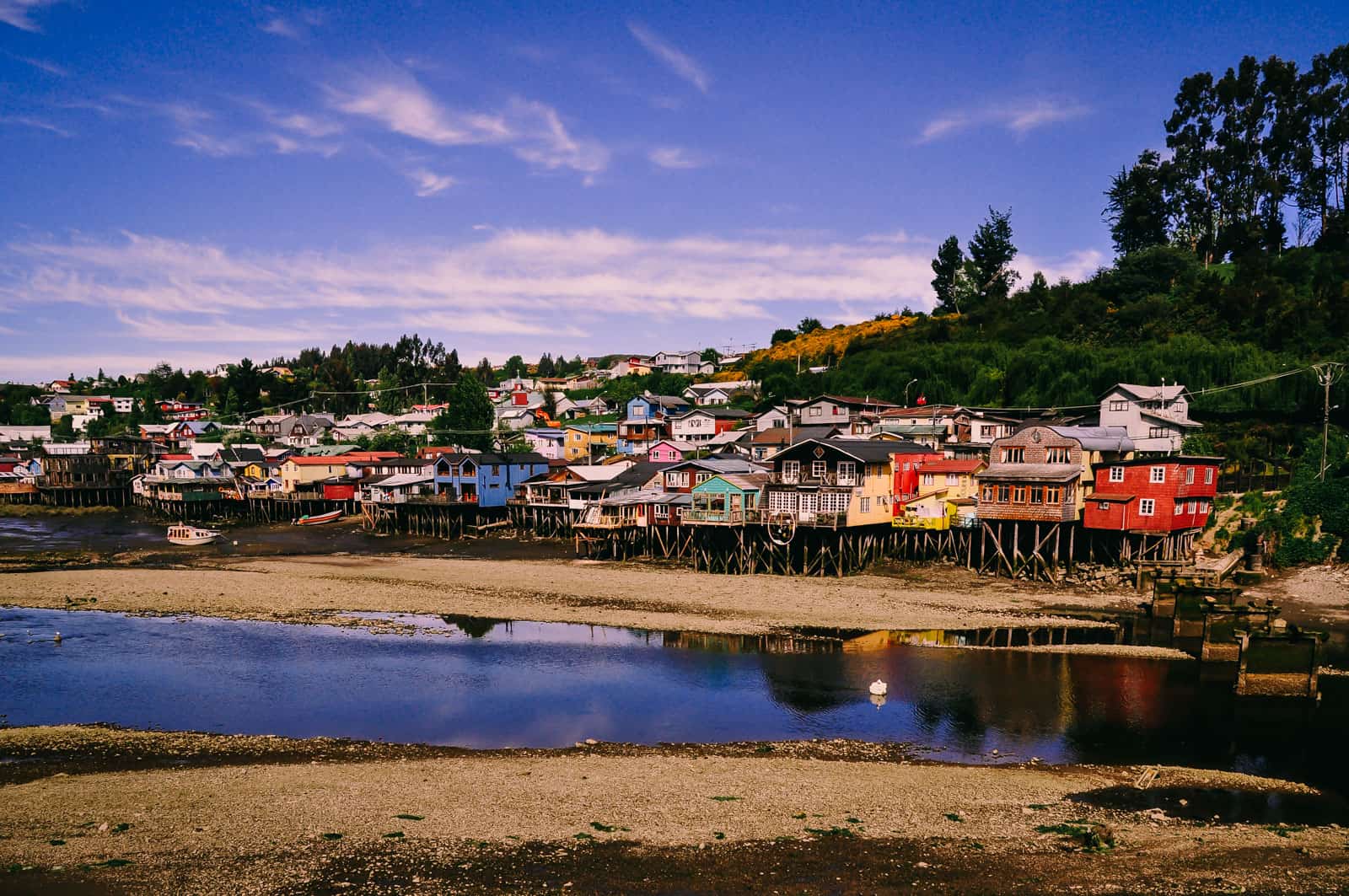 Chiloe Island fishing village