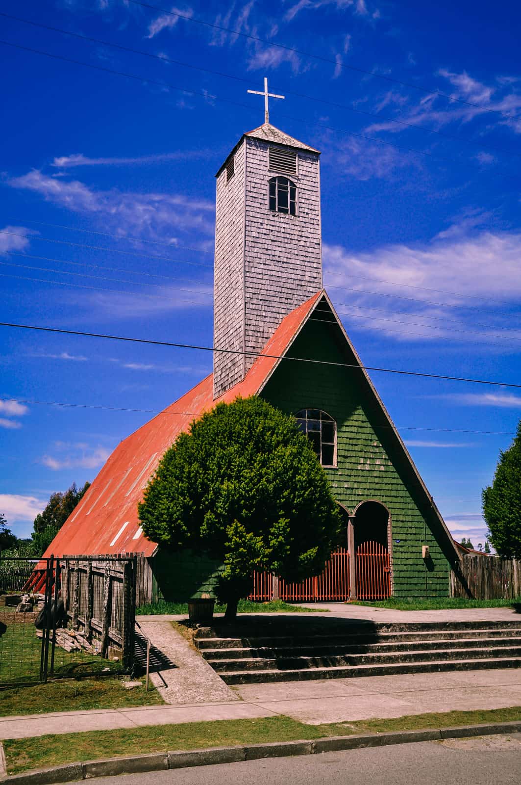 Chiloe Island church