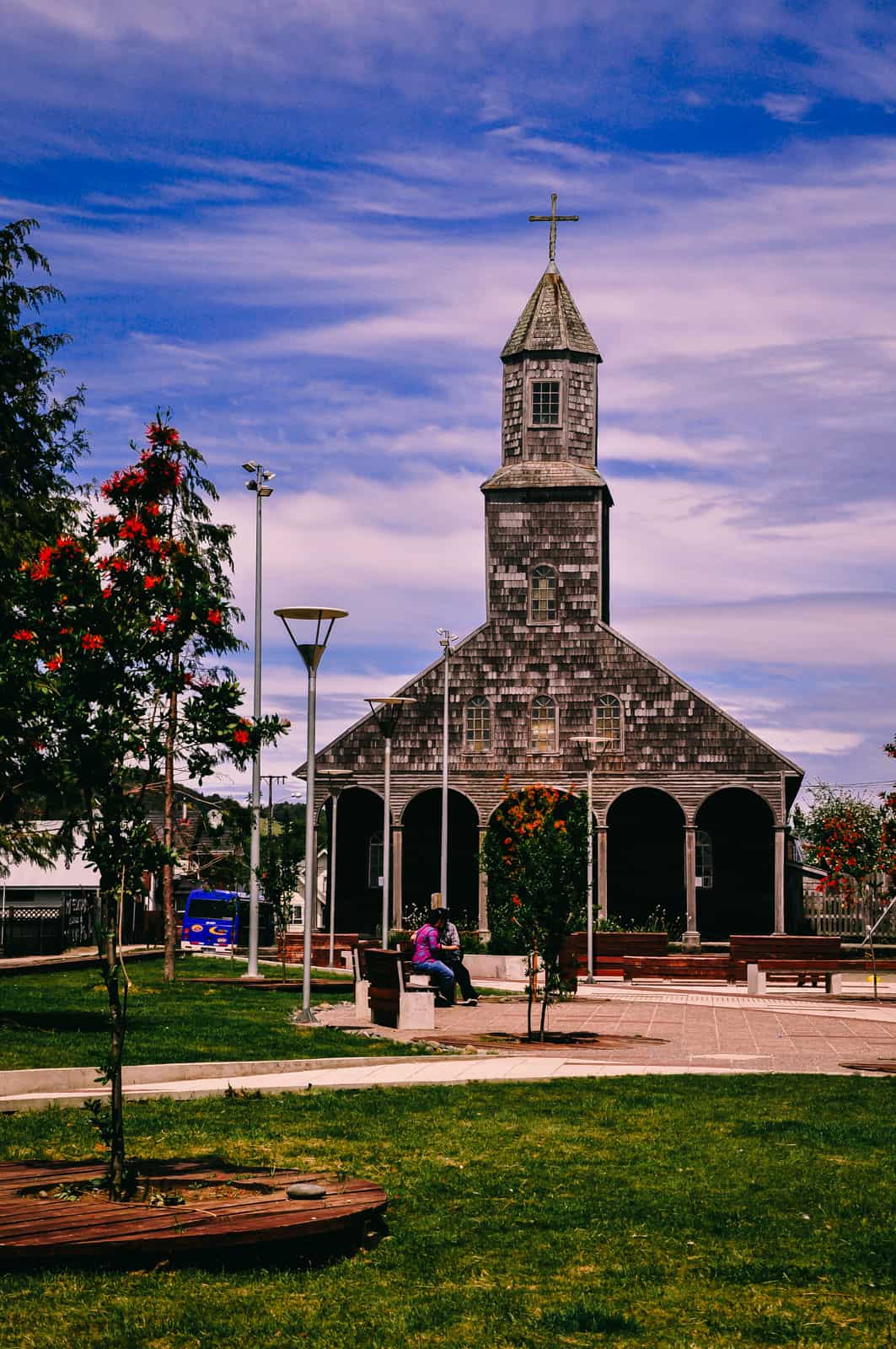 Chiloe Island church