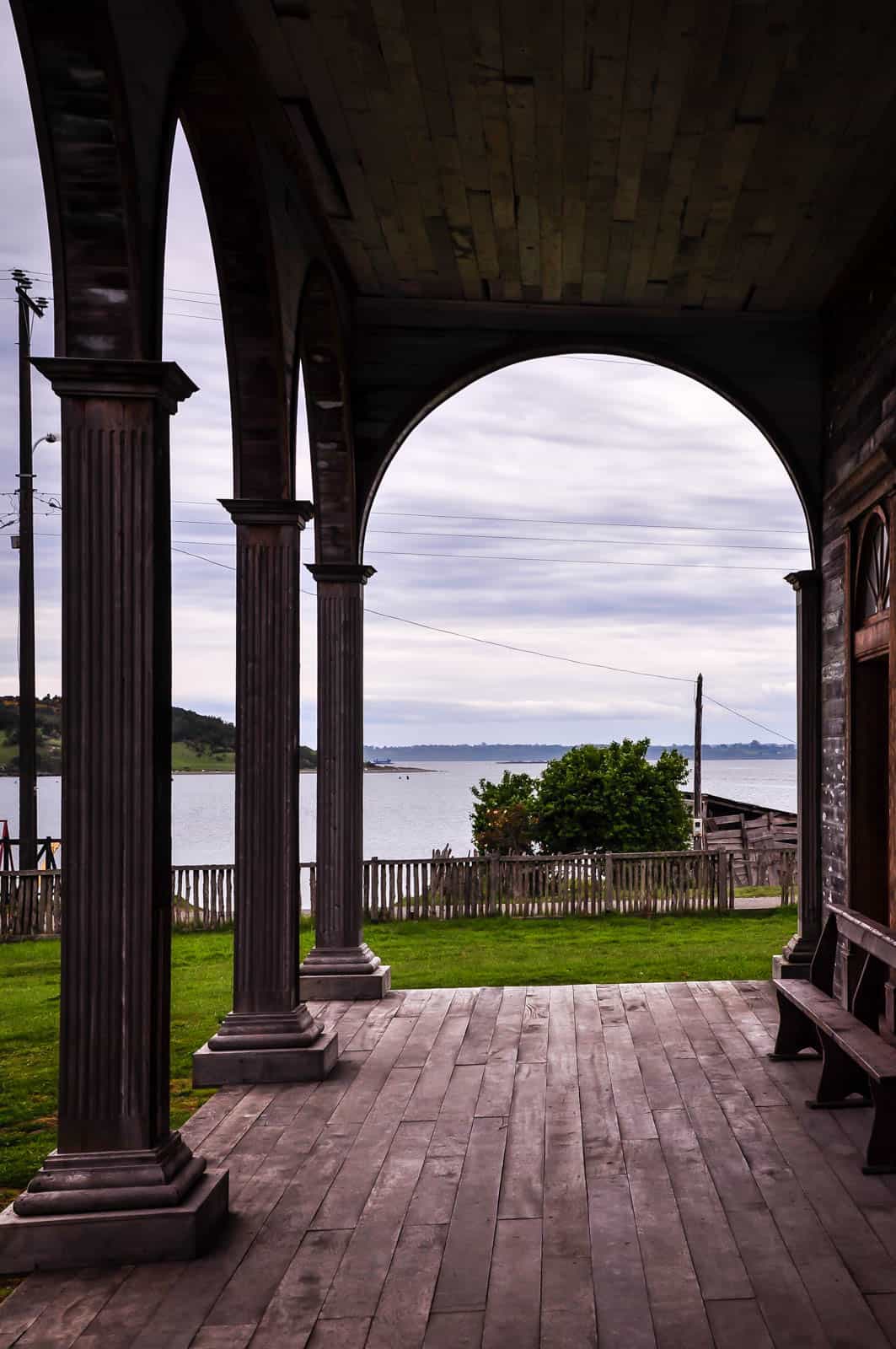 Chiloe Island church