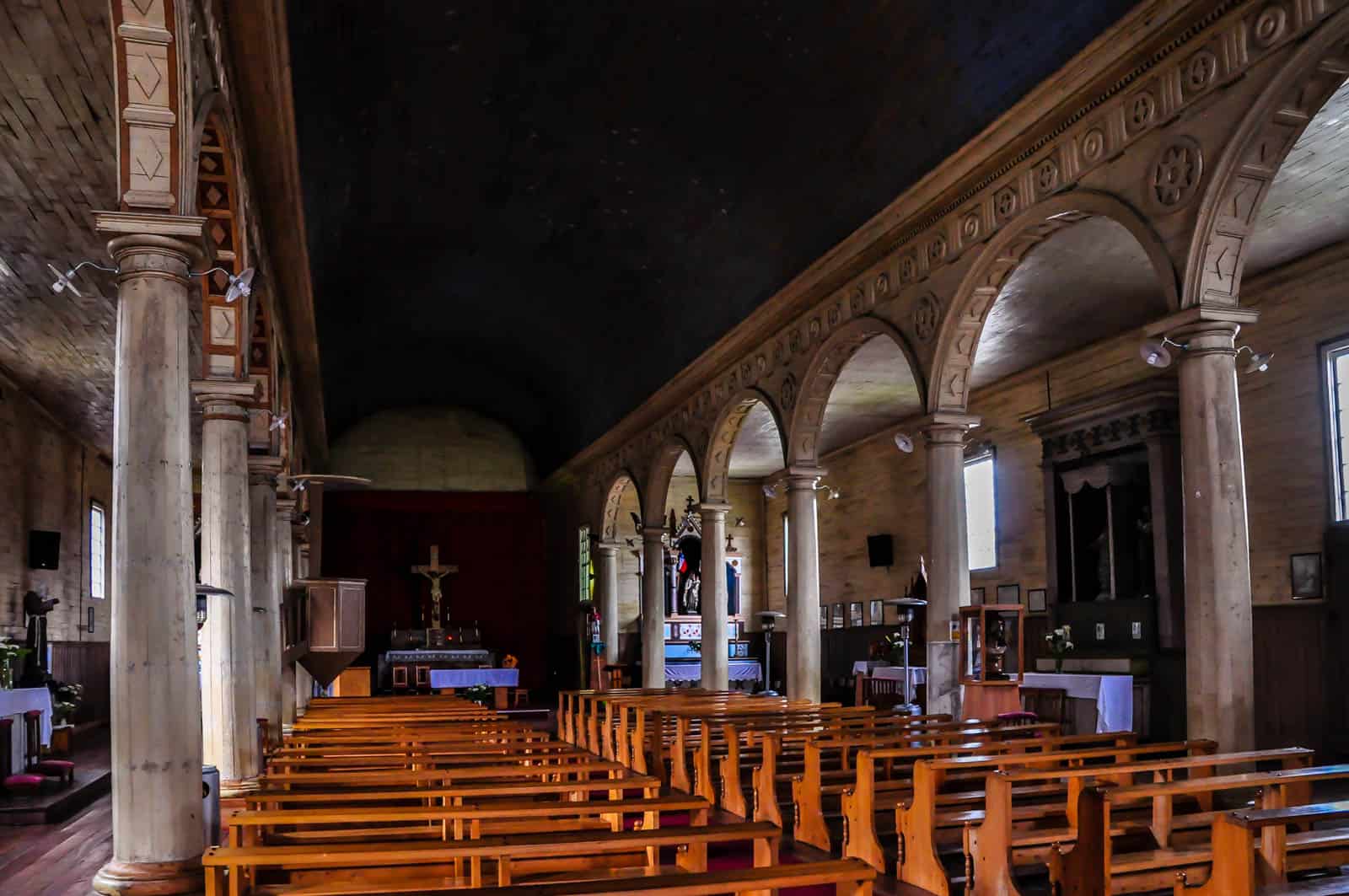 Chiloe Island church