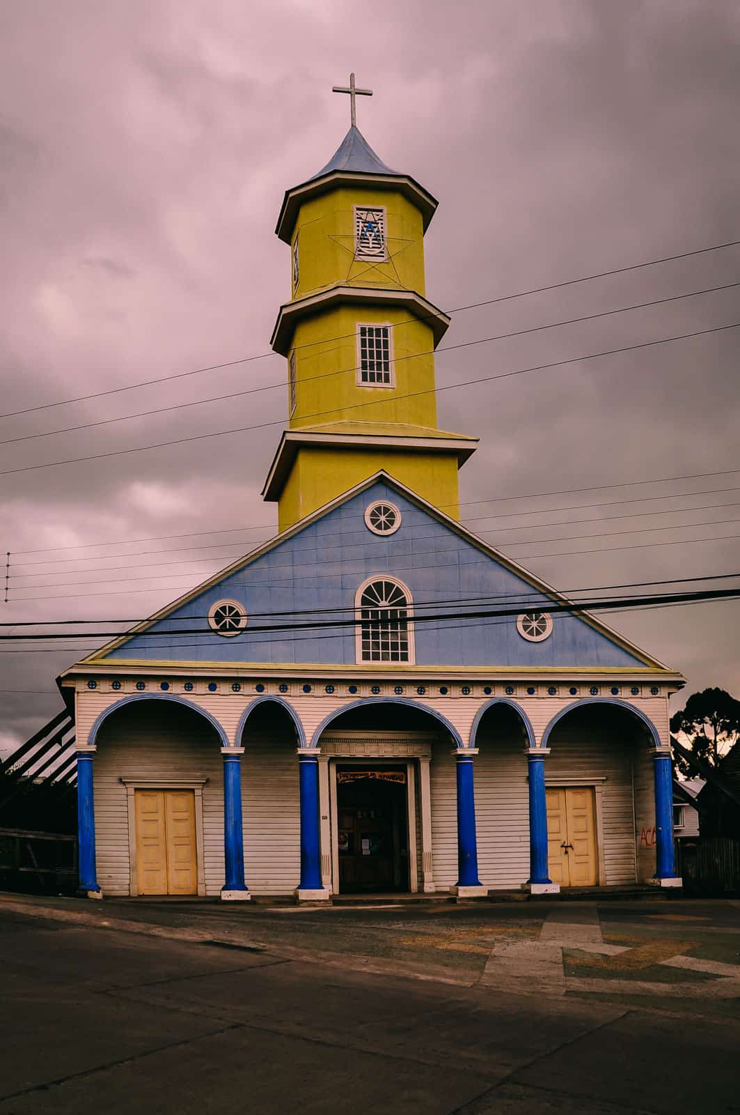 Chiloe Island church