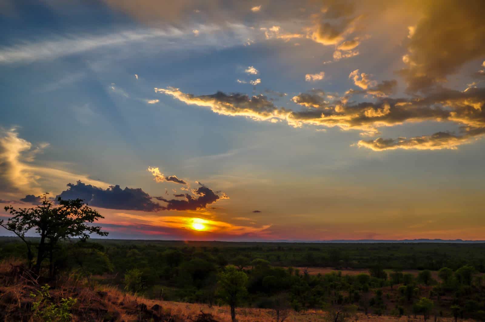 Zambia sunset