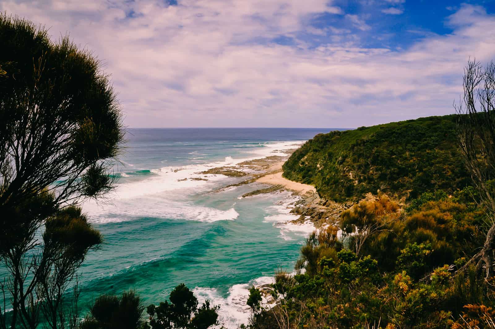 Great Ocean Road wild beach