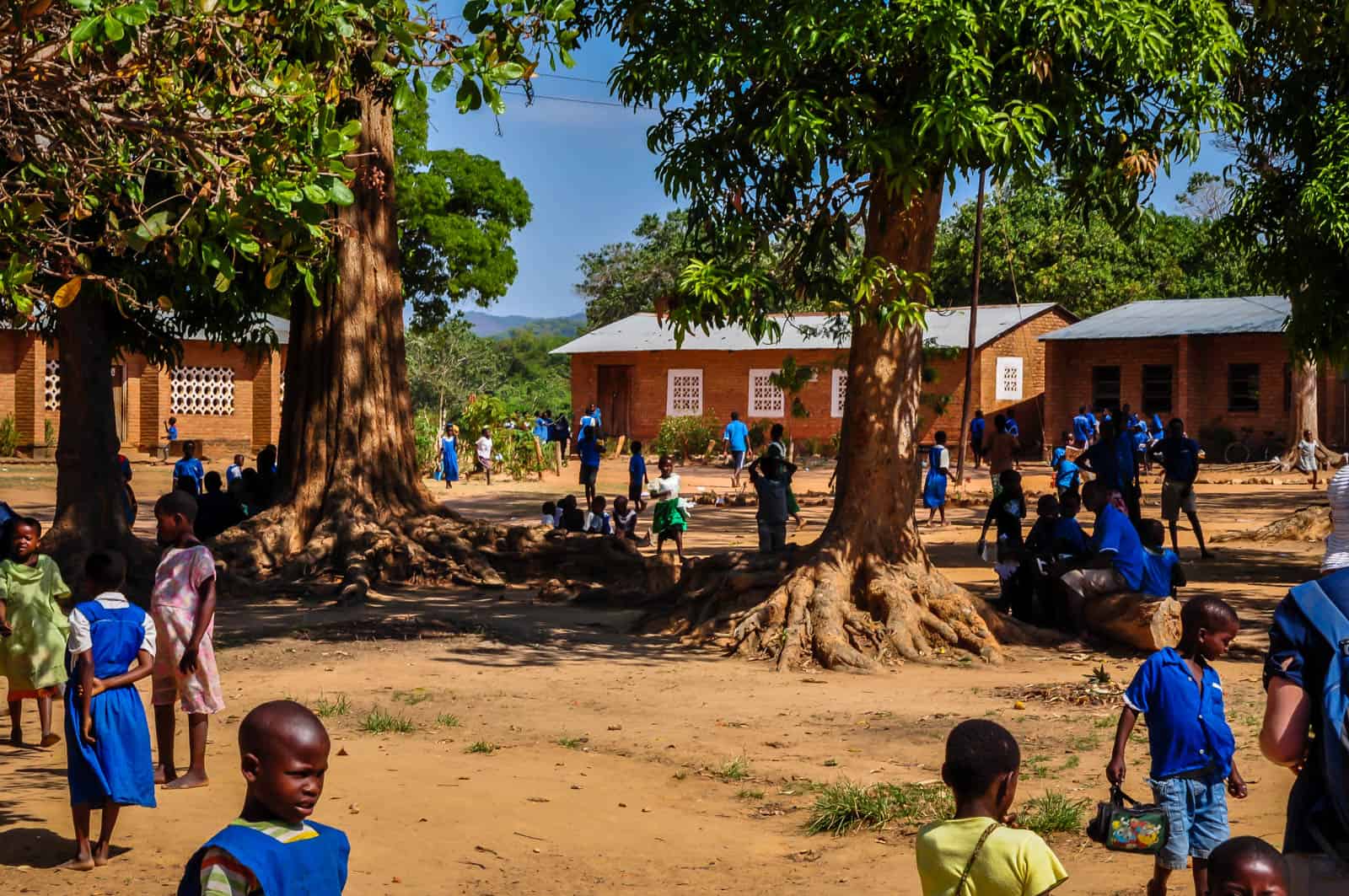 Malawi school visit
