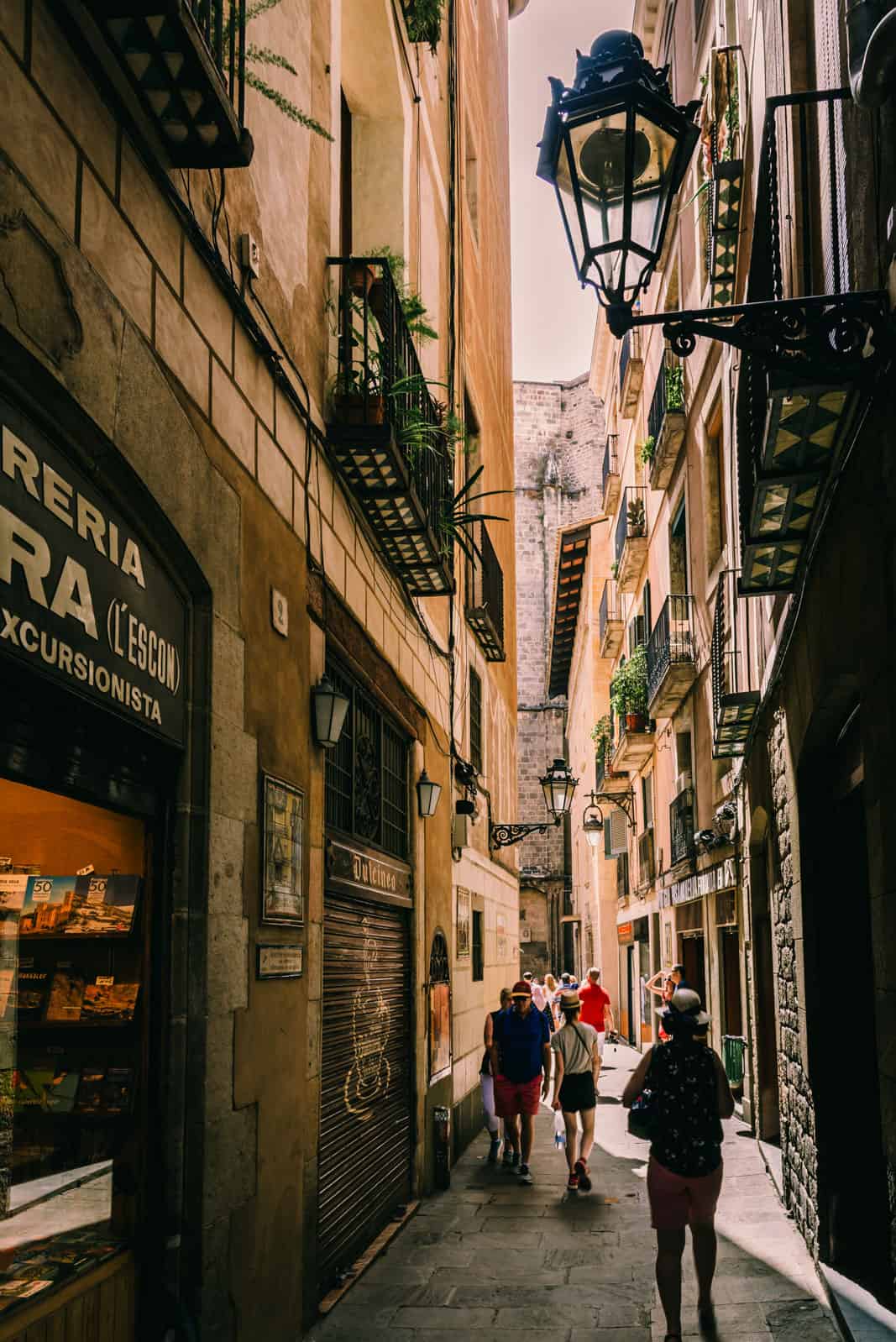 Barcelona old town