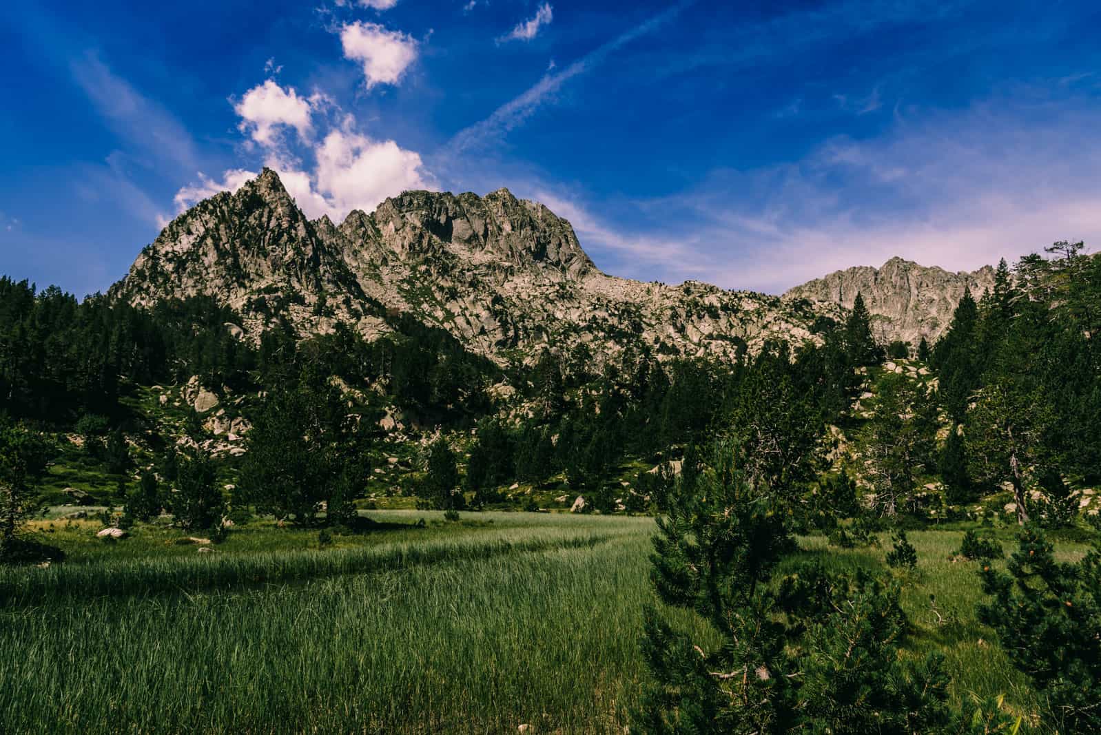 Pyrenees hiking Aigüestortes i Estany of Saint Maurici National Park