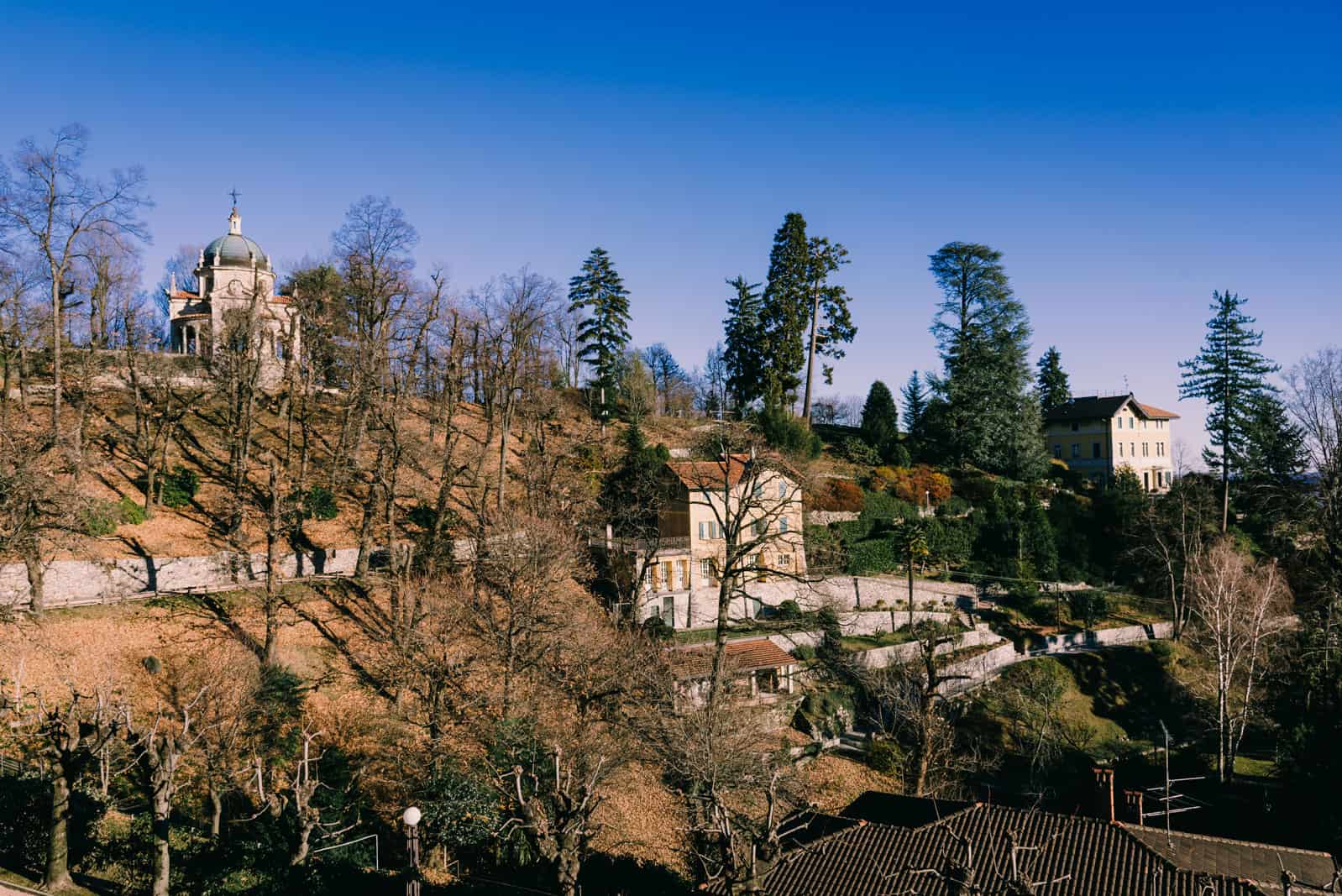 Walk up Sacro Monte di Varese