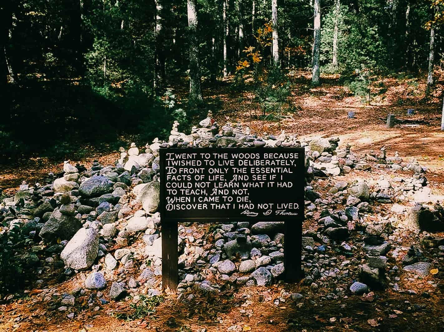 Concord, MA Indian Summer