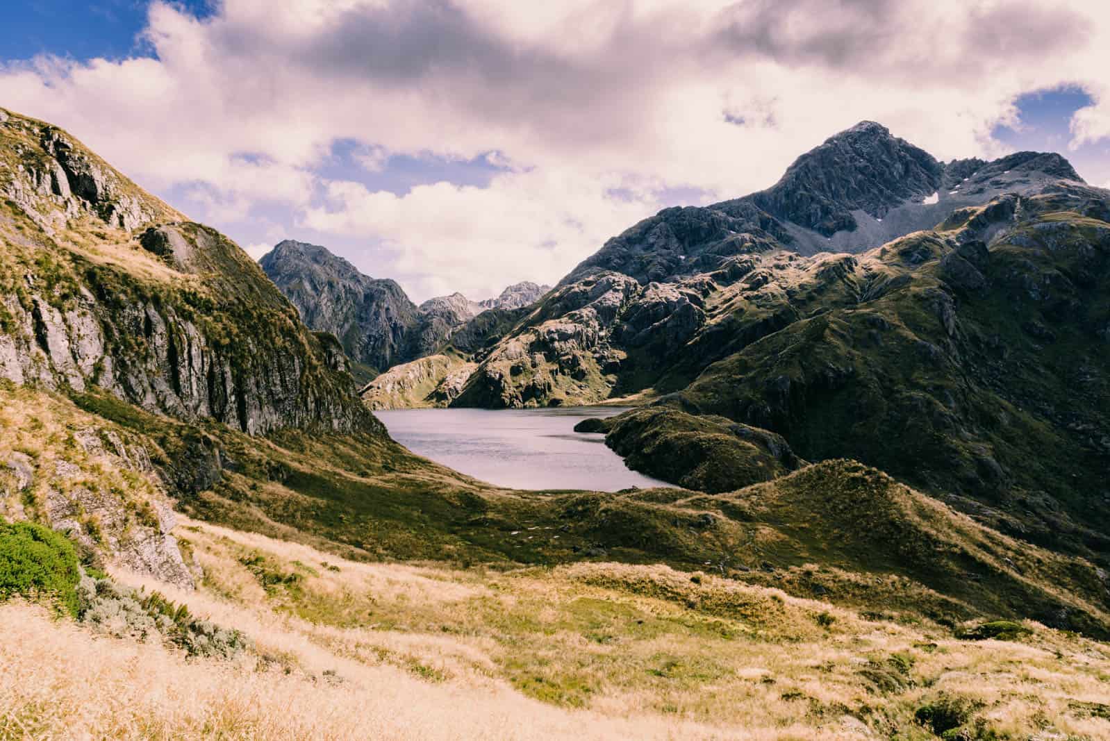 Routeburn track lake