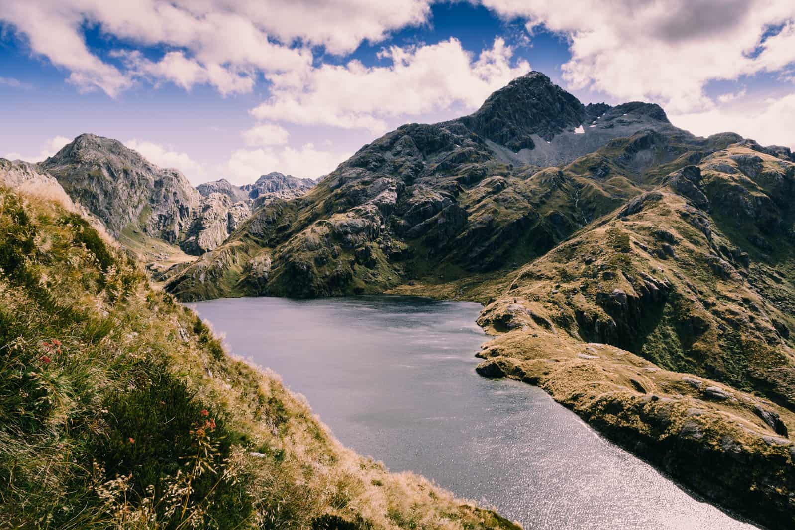 Routeburn track lake