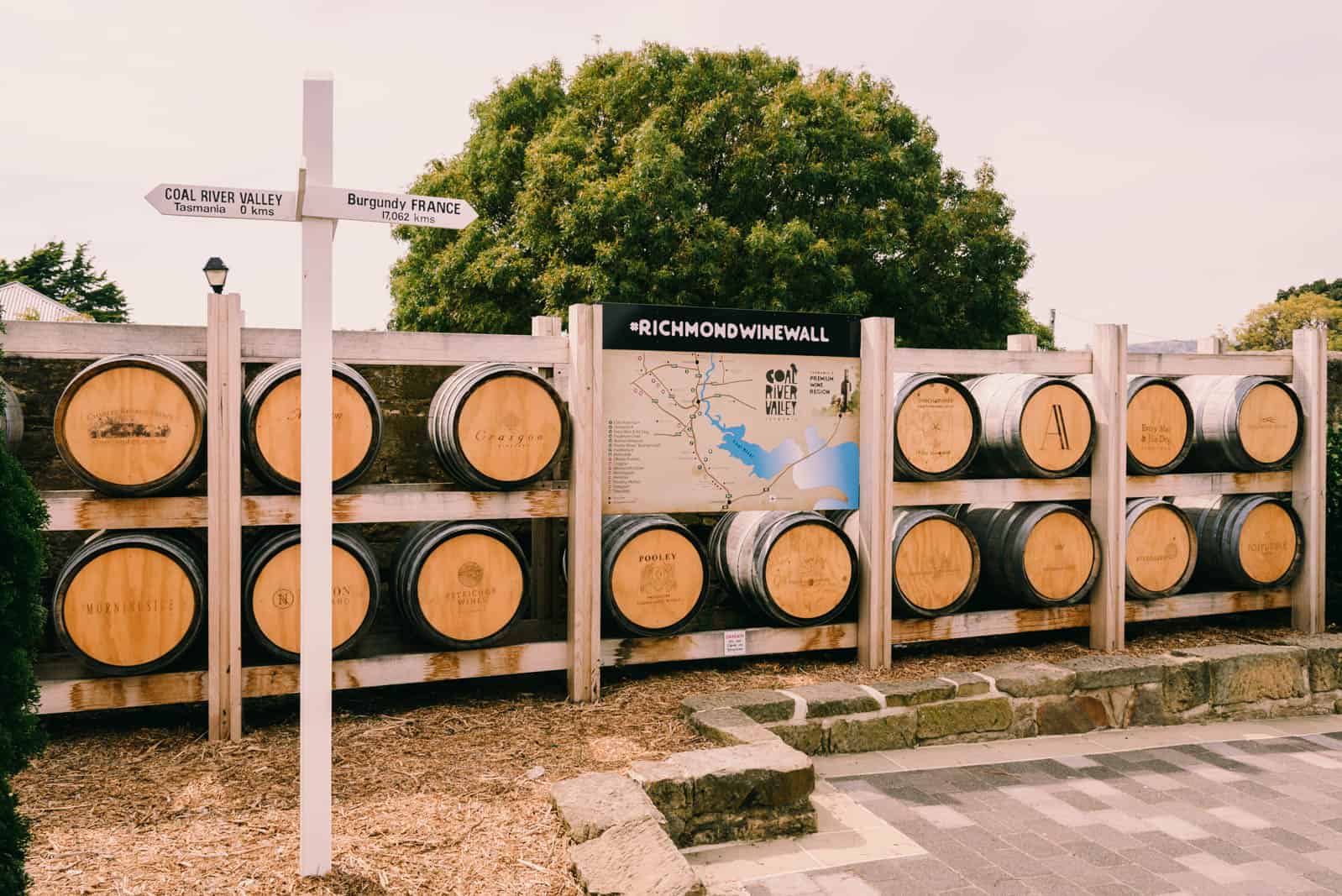 Richmond wine barrels