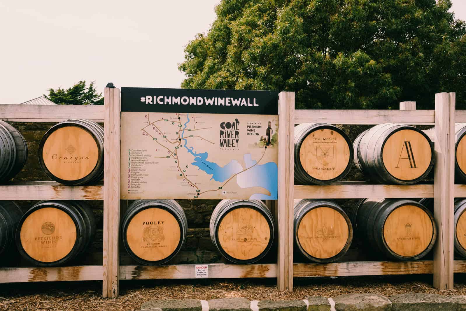 Richmond wine barrels