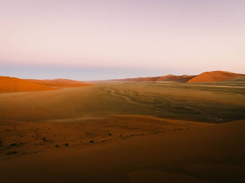 Dune 45 at sunrise