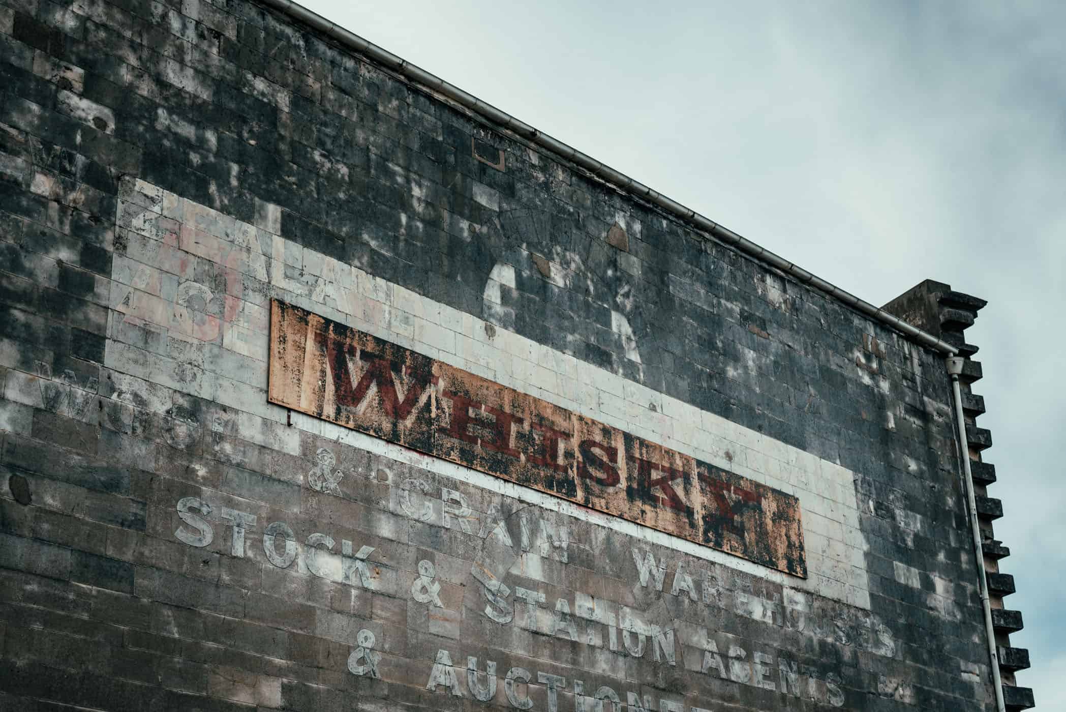 Old Oamaru port buildings