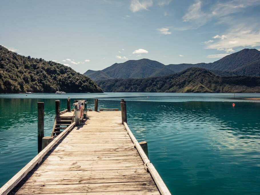 Jetty at Penzance Bay