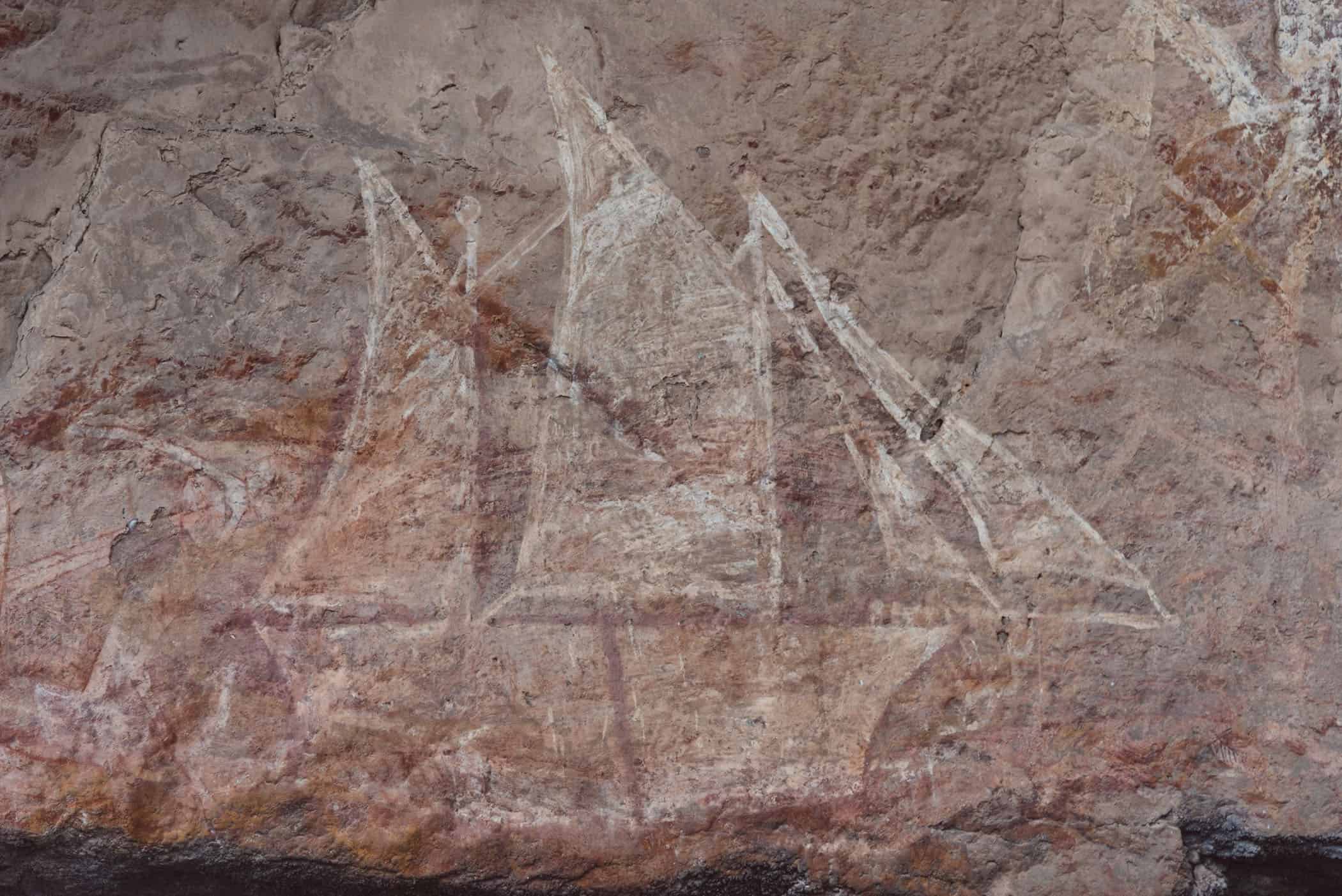 Rock art on Barr Walk Kakadu National Park