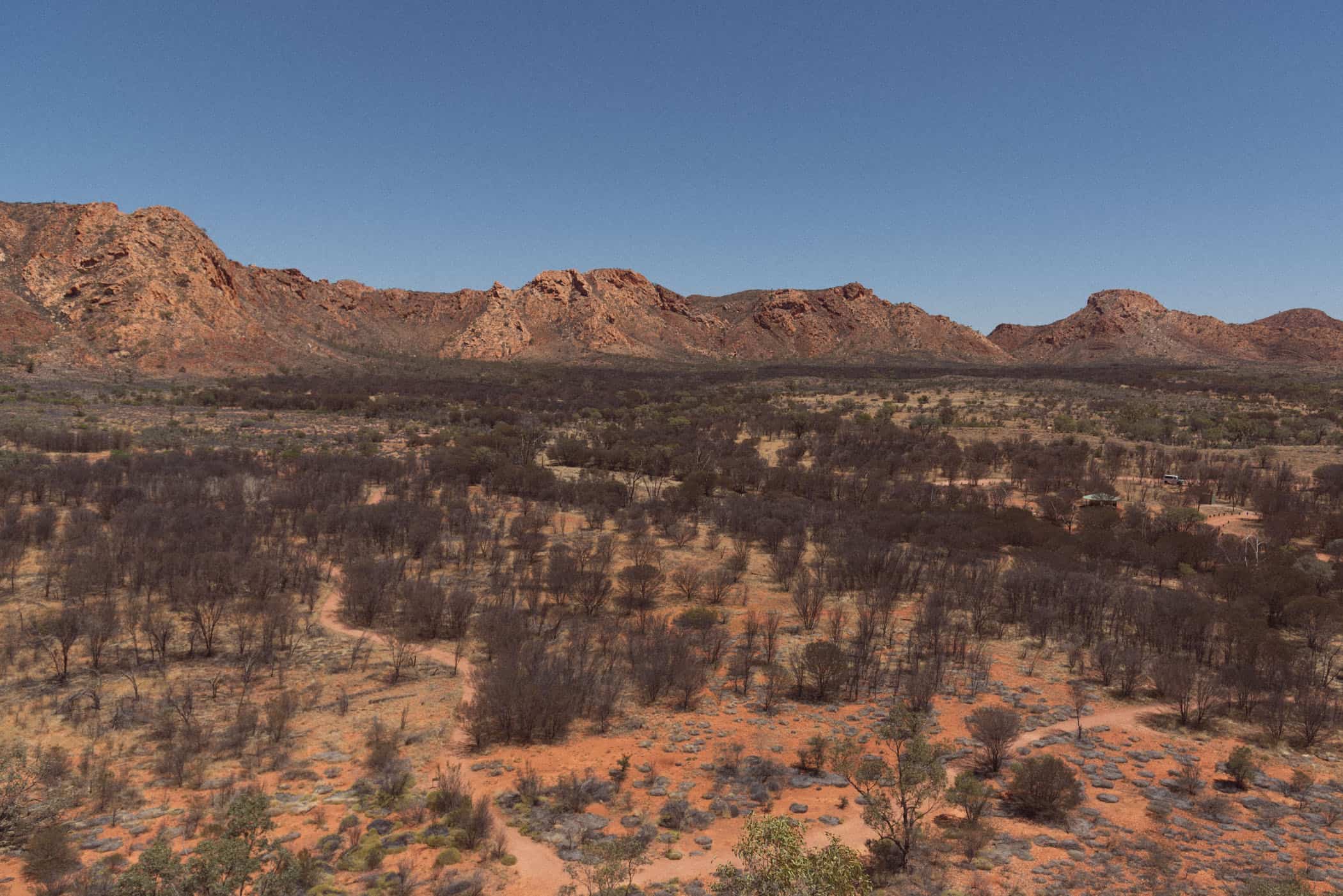 Crater West MacDonnells Range