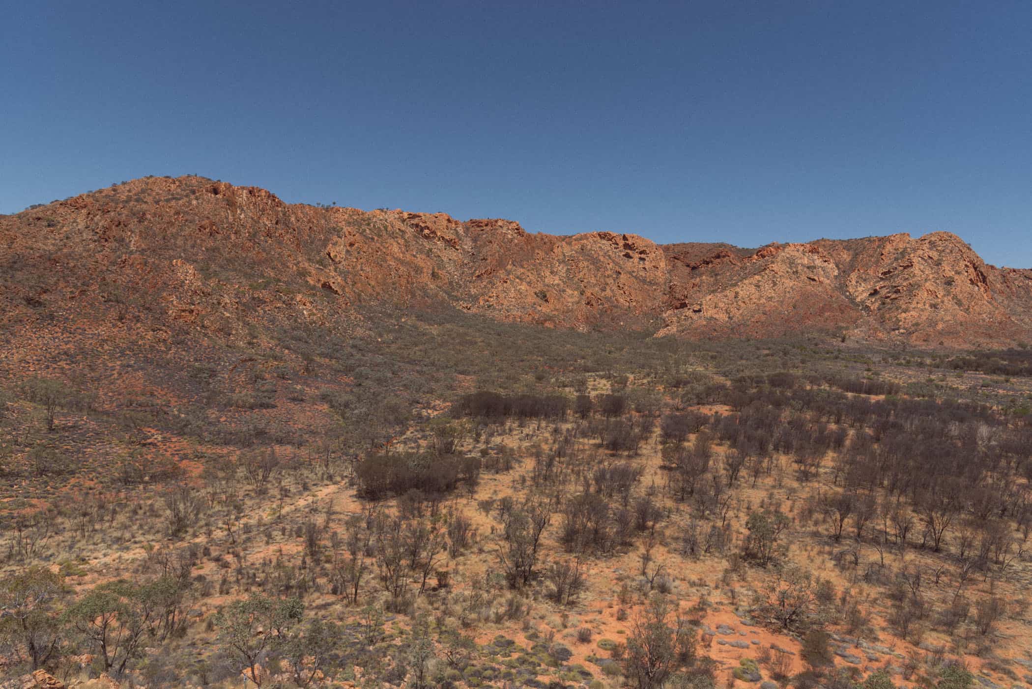 Crater West MacDonnells Range