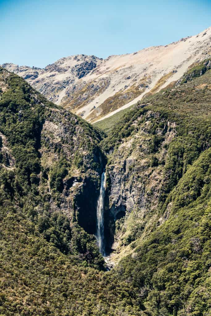 Devil's Punchball Falls seen from Scotts Track