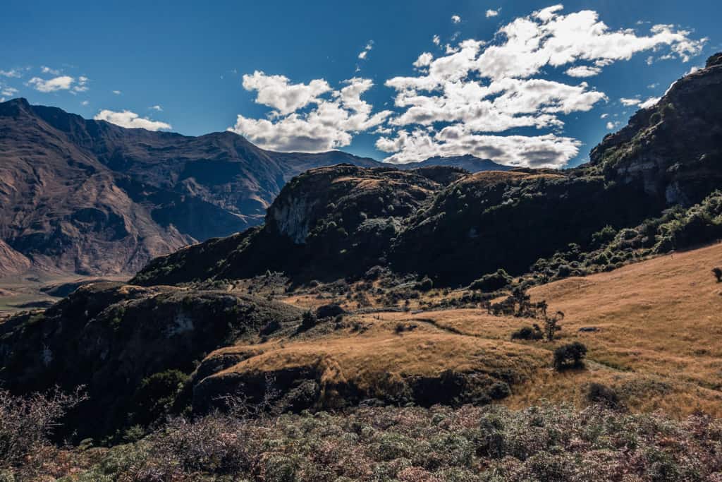 View from Diamond Lake and Rocky Mountain Walks