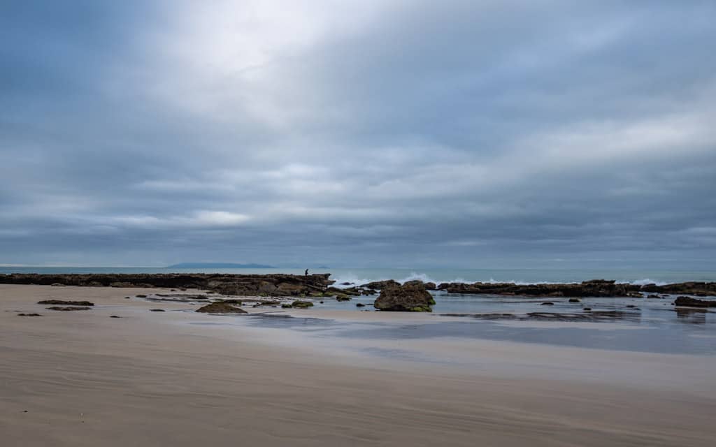 beach section of Humpridge Track