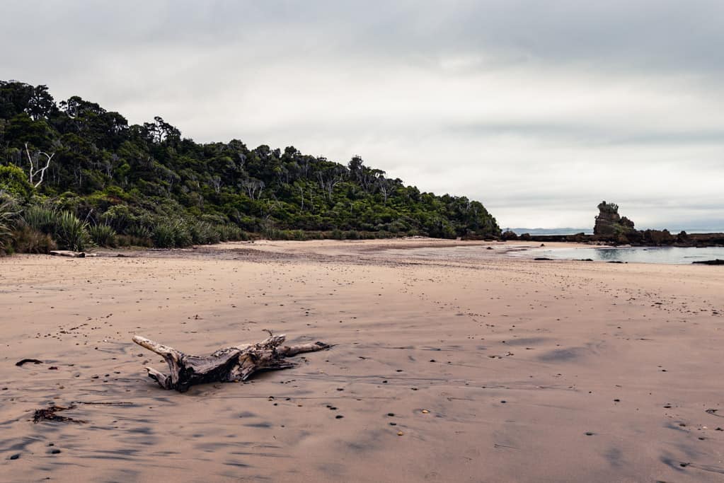 beach section of Humpridge Track