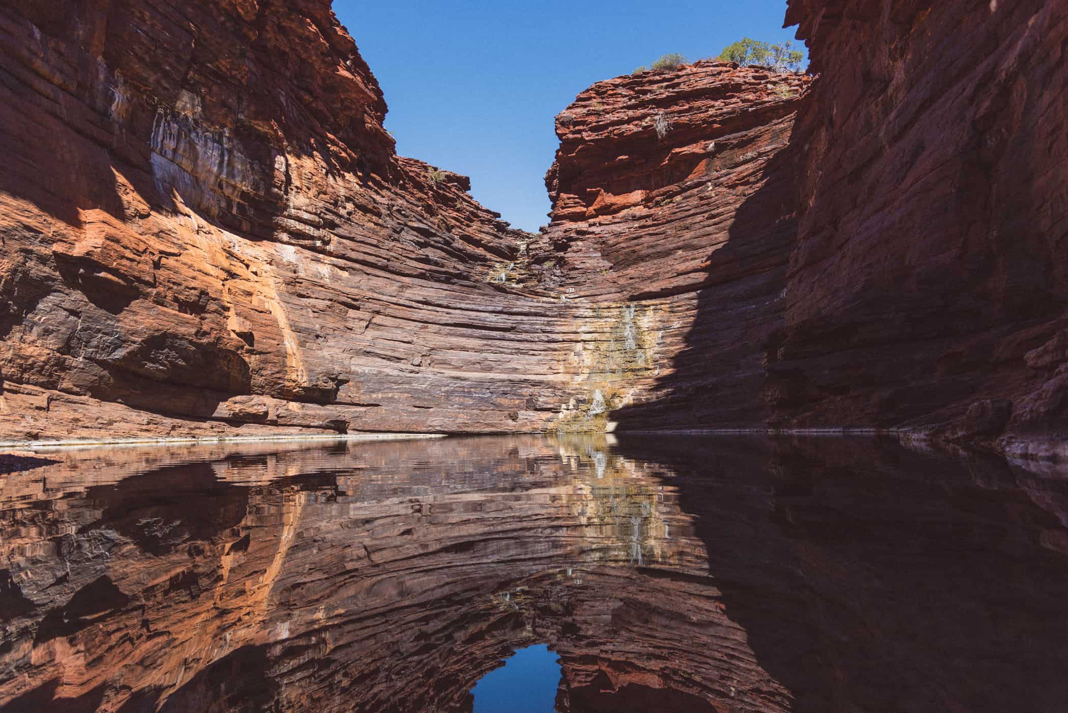 Joffre Falls in Karijini National Park