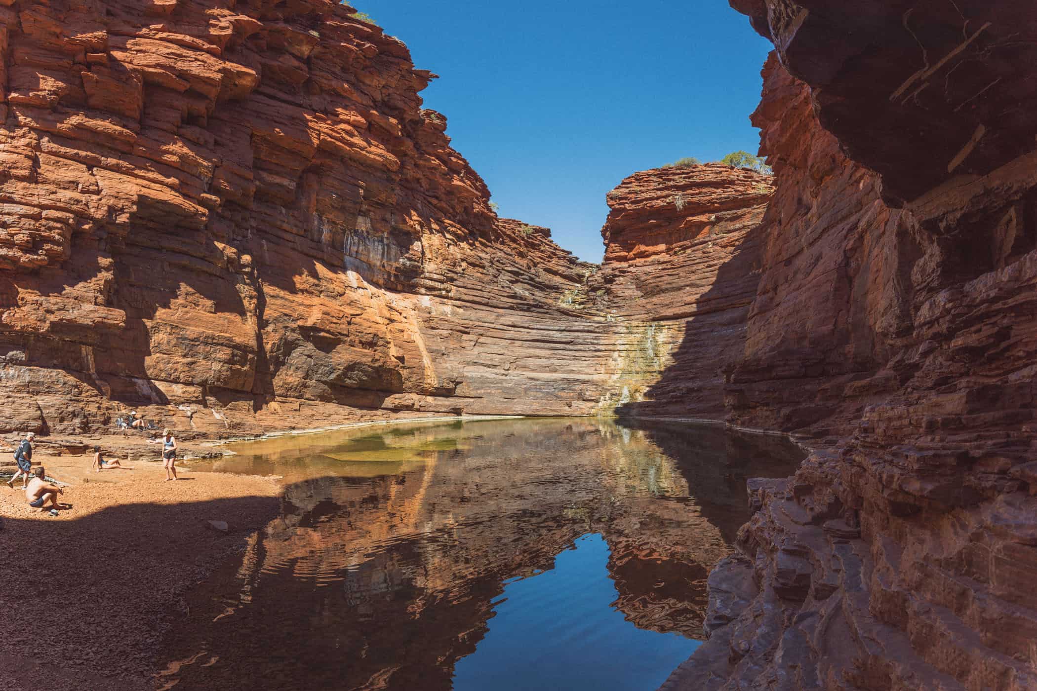 Joffre Falls in Karijini National Park