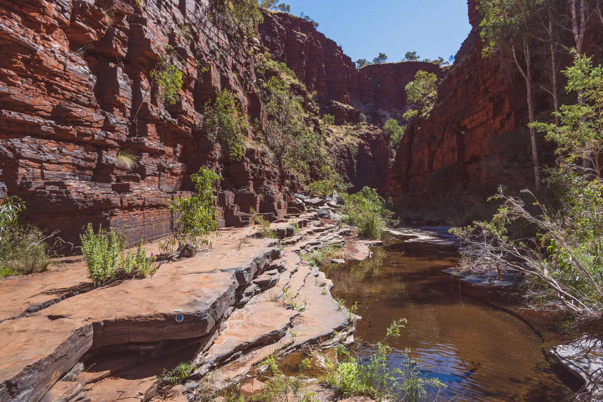 Knox Gorge in Karijini National Park