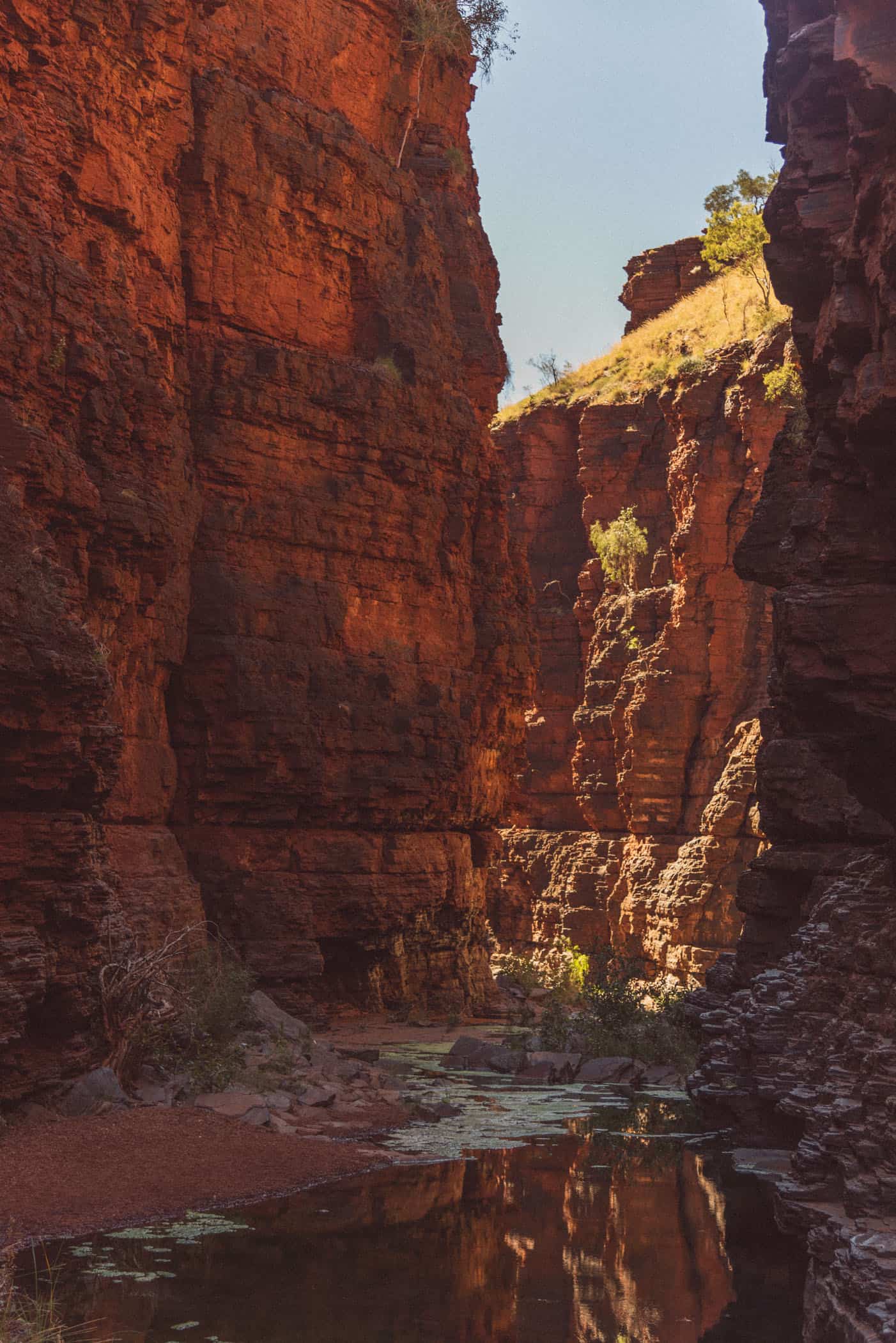 Knox Gorge in Karijini National Park