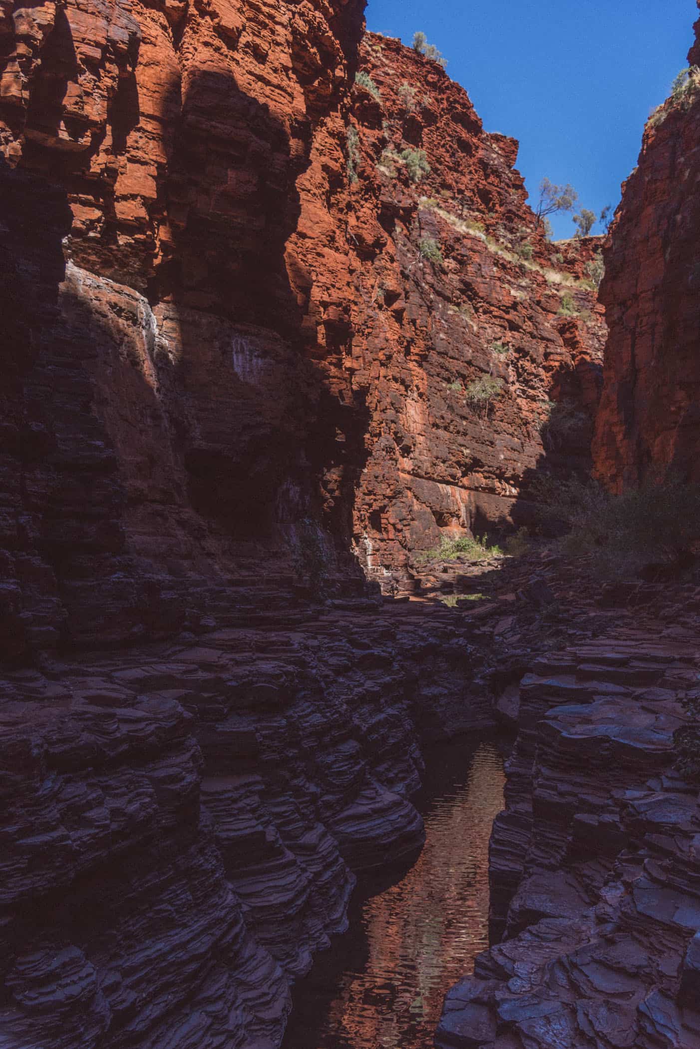 Knox Gorge in Karijini National Park