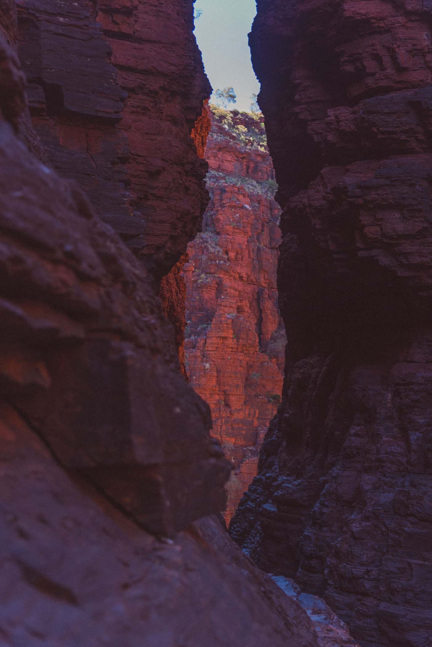 Knox Gorge in Karijini National Park