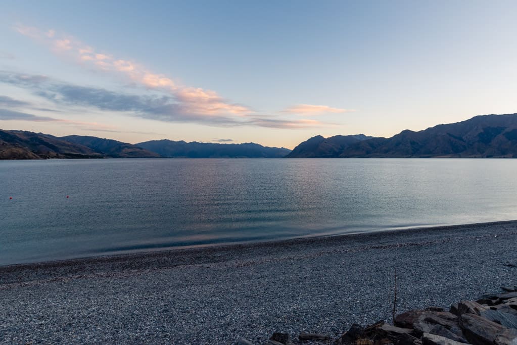 Sunrise at Lake Hawea